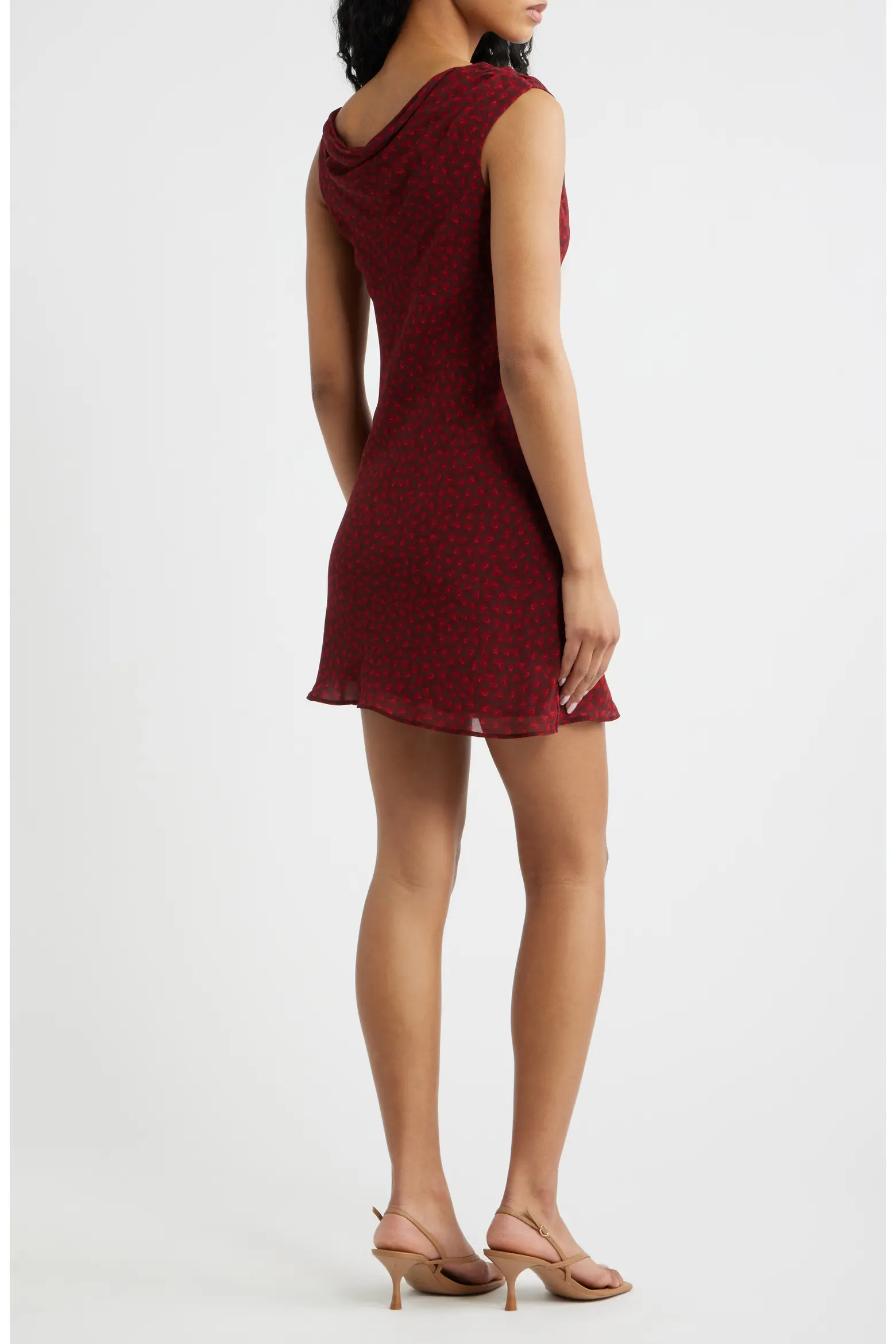 Kristine Floral Sleeveless Georgette Minidress (Women) | Nordstrom | Nordstrom