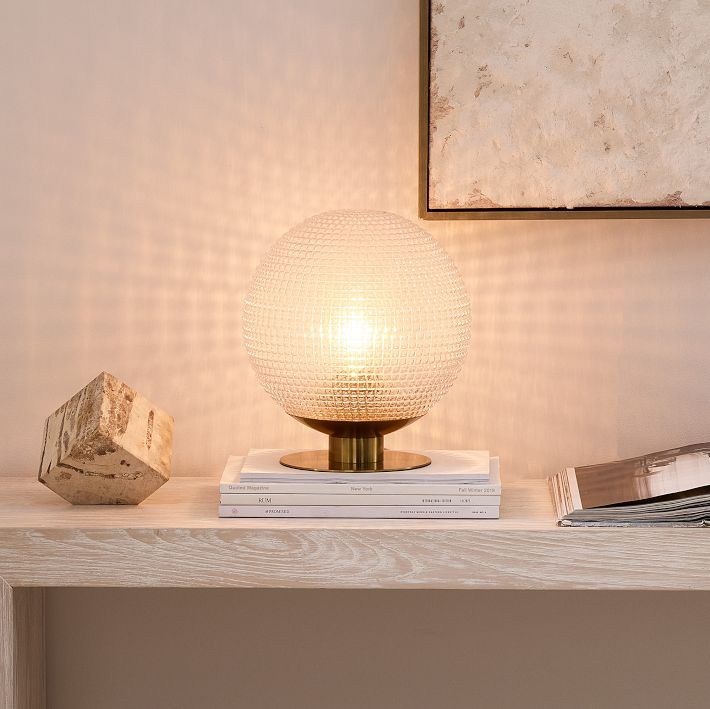 Edie Prismatic Table Lamp (10"–14") | West Elm (US)
