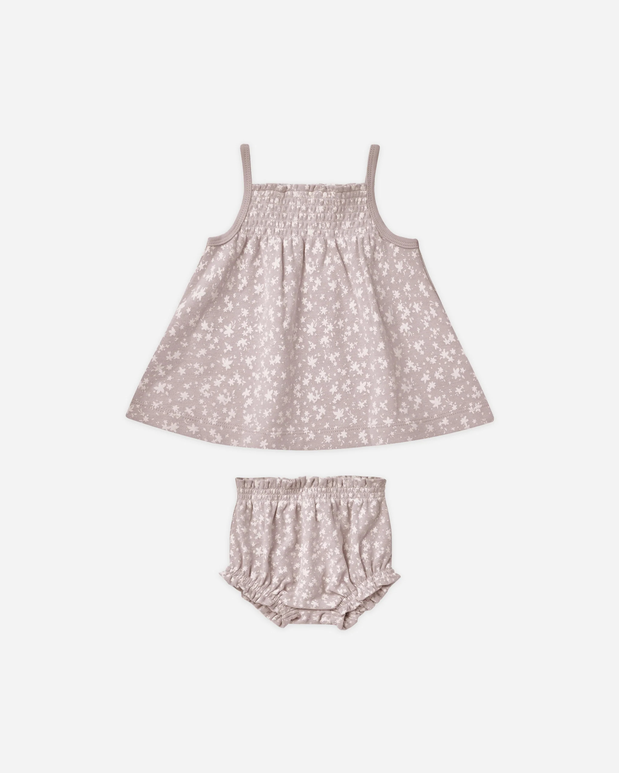Smocked Tank + Bloomer Set || Scatter | Rylee + Cru