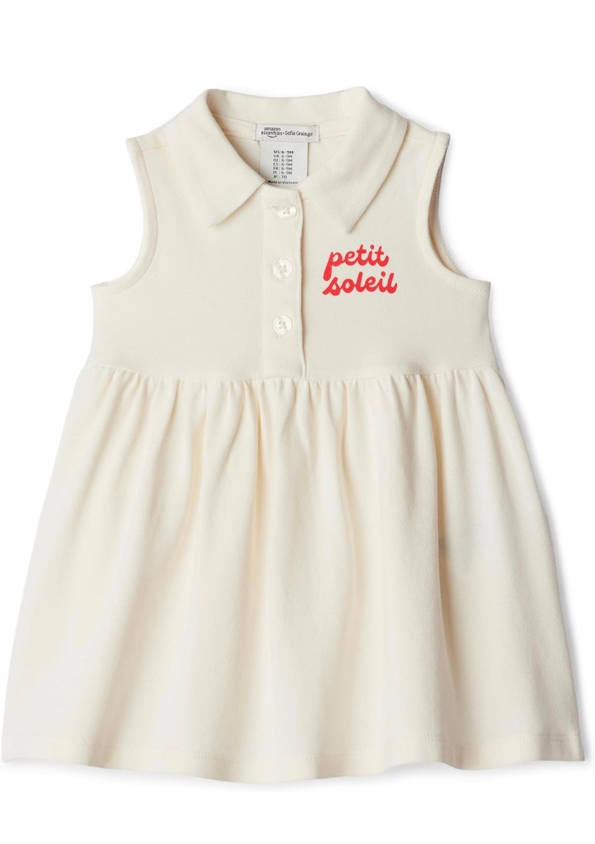 Amazon Essentials x Sofia Grainge Toddlers and Baby Girls' Cotton Pique Sleeveless Dress

Amazon baby clothing

#LTKKids