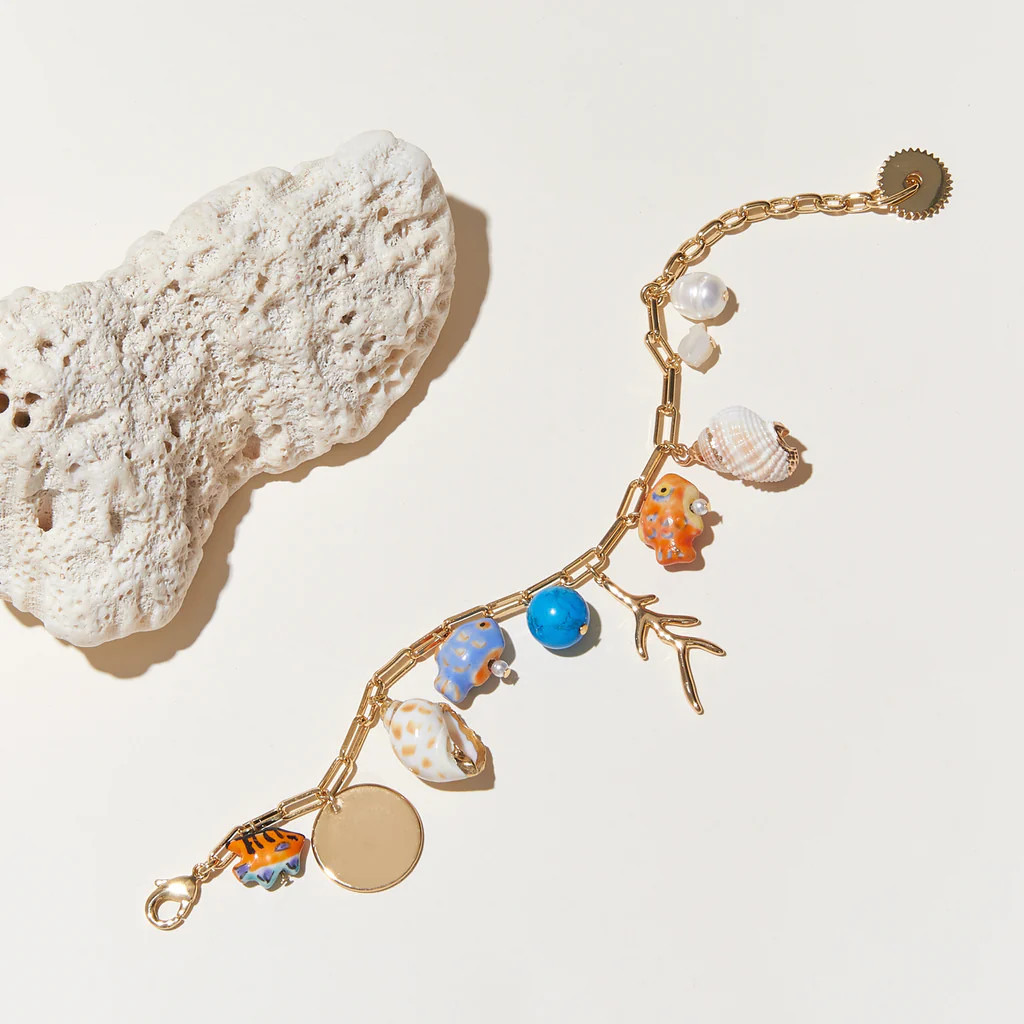 Charm Bracelet Gold | Mignonne Gavigan
