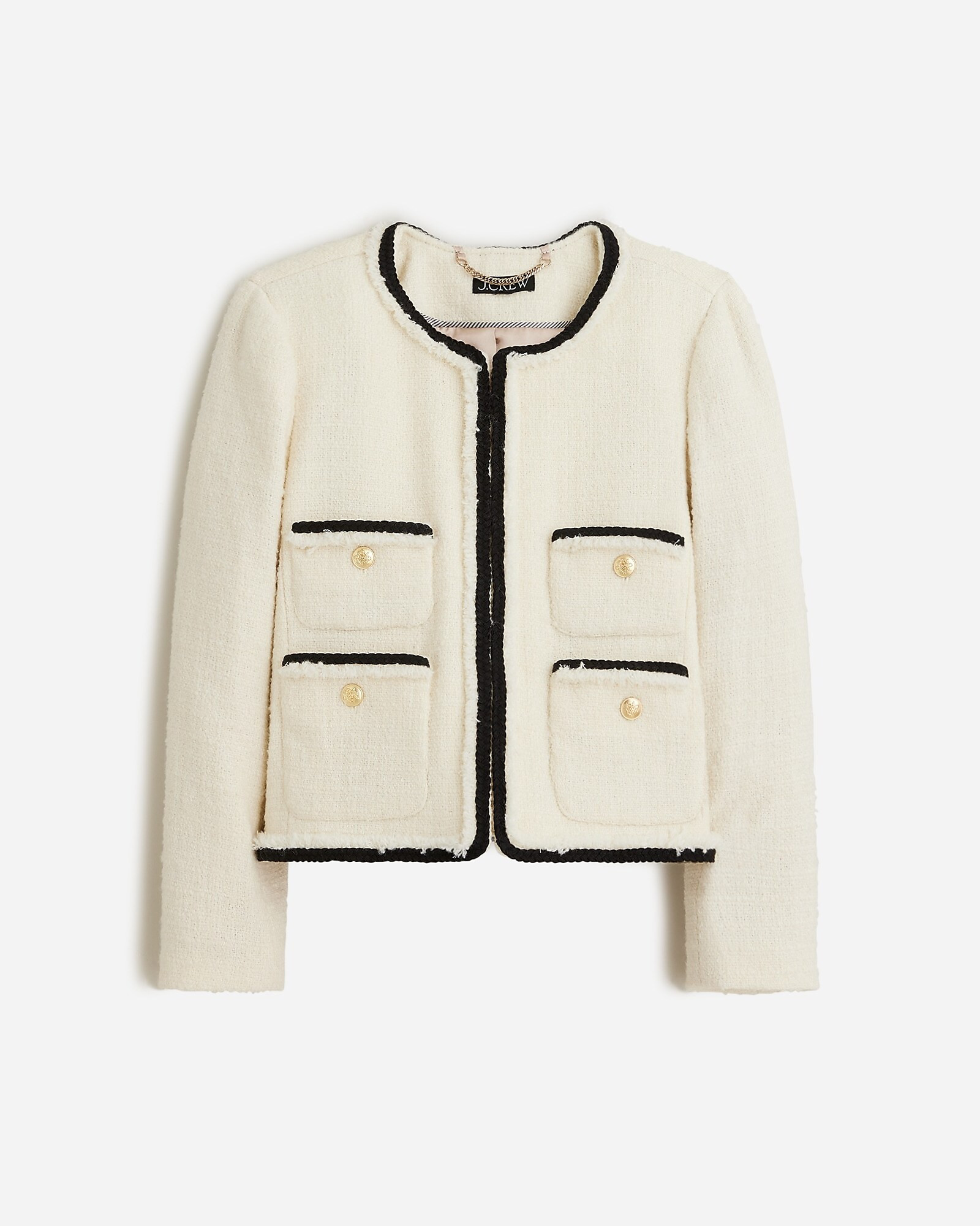 Frances lady jacket in maritime tweed | J. Crew US