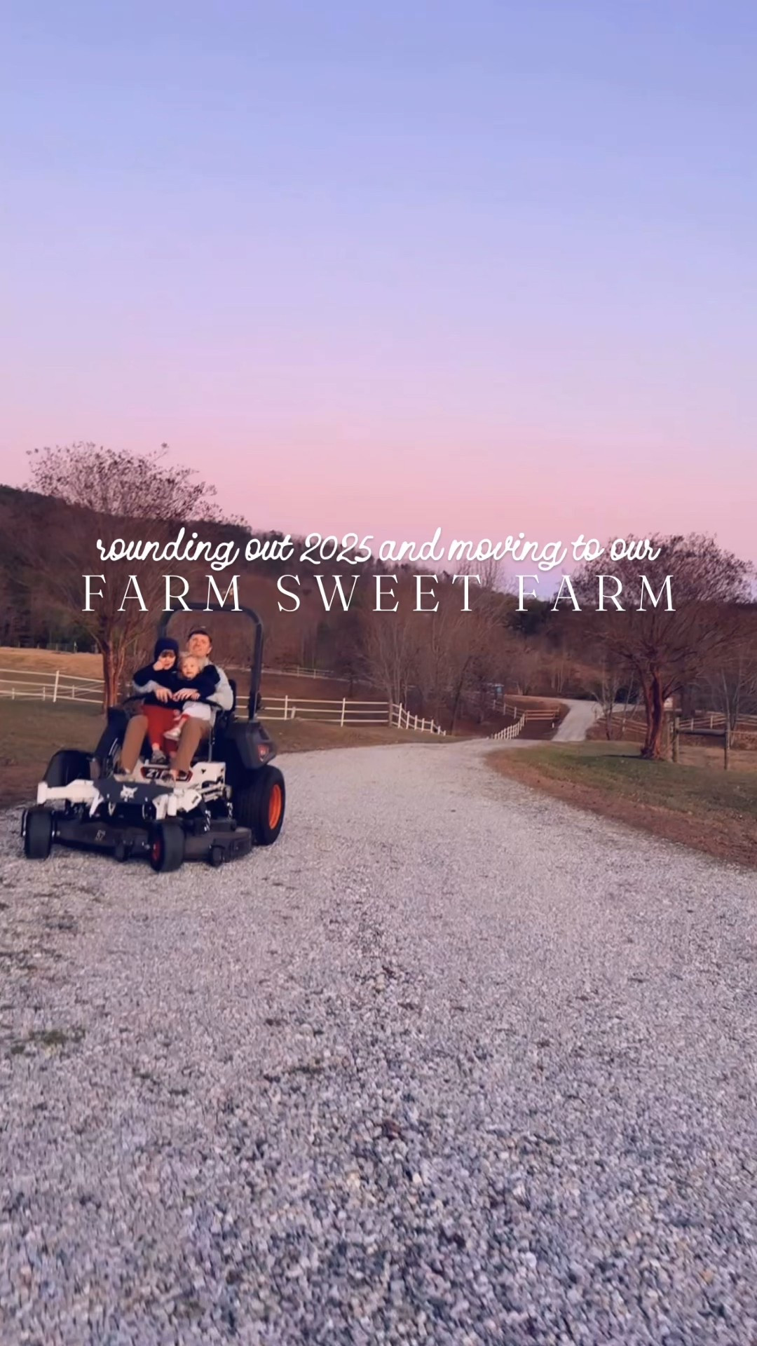 Happy New Year’s Eve, y’all!! 🎉🪩🎊 No way I’d rather spend it than moving 🛻📦 to our dream 💭 farm sweet farm 🚜🌾 and getting to spend our first night 🌙 there TONIGHT for New Year’s Eve 🥂🥳🪩  to ring in 🎊✨🎉 the new year in our new home sweet home!!! 🏡 Eek!!! 🔑😍 #newyearnewhome #happynewyearseve #movingday #ringinginthenewyear #newyearsonthefarm 

Cheers to a full day of packing boxes 🛻🏠 (like I said the other day… boxes 📦 and babies 👶🏼 and boxes 📦 and babies 👶🏼 in our foreseeable future!! 🤭🥰), taking trips back and forth to the farm 🚜, and moving!!!! 🎉 And let me say…. Moving 🛻🏡🚚 at New Years 🪩🎊 is a GIFT 🎁 because you basically get to do a giant purge 🤭🥳 /new year’s clean-out 📦🙌🏽 at the same time… the best!! 👌🏽🤩👏🏽🏡🌟

Somebody pinch me 🥹 I truly can’t believe this is my view 🛻🐴🌳 pulling into our farm 🏡🚜 - just a total God vision come to fruition!!!! 💭🌟 Oh you know… just a bunch of country boys in absolute HEAVEN 😍 out on our slice of God’s beautiful Creation!! 🥹 Gosh, I truly can’t believe we get to raise our babies out here😭 - what a “God story” and dream come true!!!!! ❤️ These are the days I always dreamed of - and we are LIVING them, @wesmabry !! 🥹🚜👶🏼🌾

Also…. The Lord is so thoughtful and it blows my mind that the “word” He gave me for 2025 just so happened to be BEHOLD 🌟 - and goodness, is He doing a NEW thing!!! 🥹🙏🏽🏠 What an amazing GOD we serve!! ❤️

“Behold, I am doing a new thing; now it springs forth, do you not perceive it?” // Isaiah 43:19 ✨🌳🌌🏞️

Cheers 🥂 to the New Year, y’all!! 🎉✨🎊 2025 sure will be one for the books 📖🌟 and we sure are excited for all that this next year has in store for our family out ON THE FARM!!! 🥹🏡🚜🌾 Can’t wait to have y’all follow along!! 🥰🫶🏽🤩🌻

#LTKmomlife #LTKHoliday