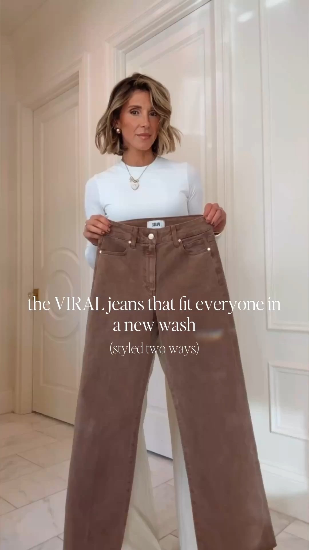 These jeans are on sale today ✨ Grab them before they’re gone. They fit true to size — I’m wearing my usual 25, and I’m 5’7” for reference.


#LTKStyle #DenimFinds #SaleAlert

#LTKootd