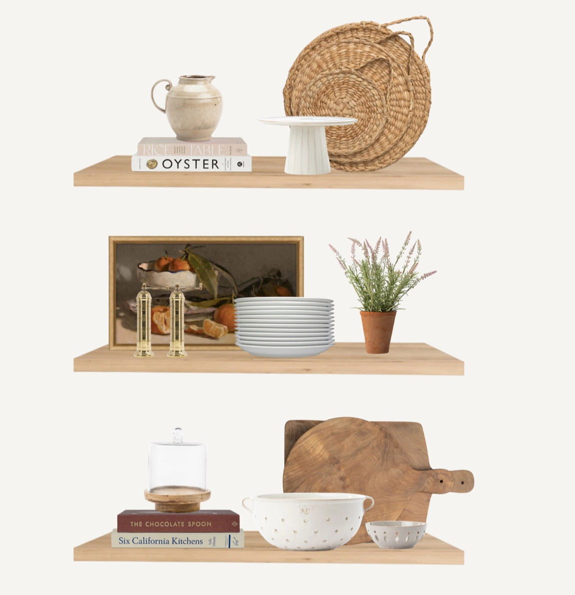 Kitchen shelf styling, kitchen decor, how to decorate open shelves 

#LTKhome #LTKfindsunder50 #LTKstyletip