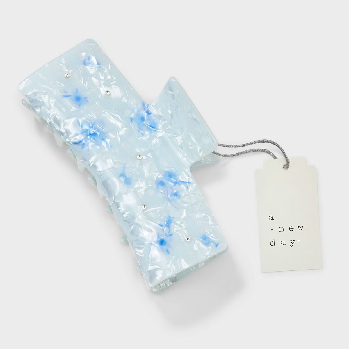 Jumbo Claw Hair Clip Acrylic Flower Print - A New Day™ | Target