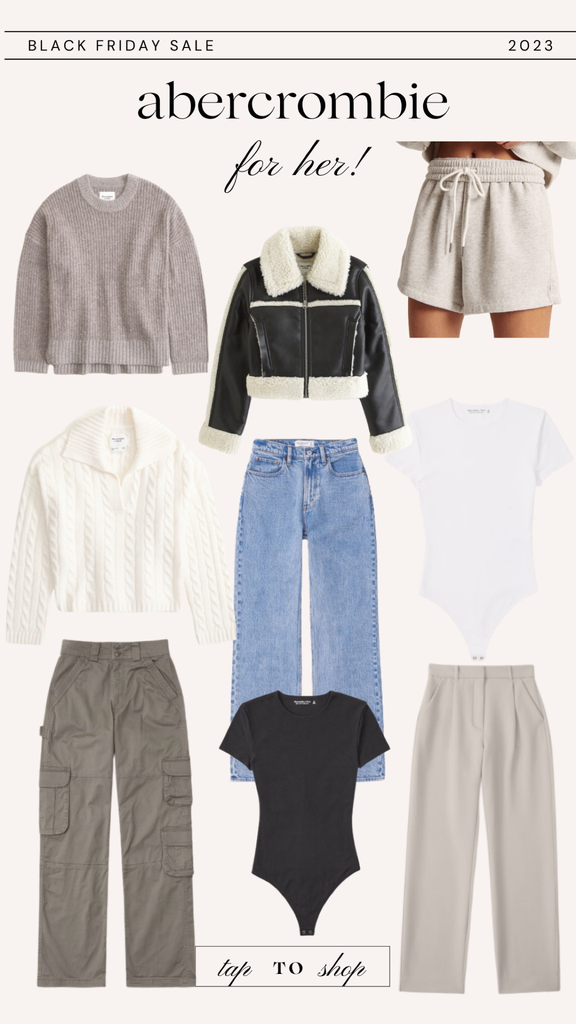 Best Abercrombie sale of the year!! Black Friday 25% off + extra 15% with code CYBERAF

#abercrombie #abercrombiecyberwekk

#LTKCyberWeek #LTKGiftGuide #LTKsalealert