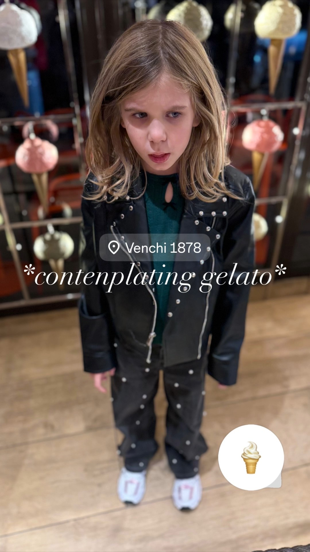 *contenplating gelato* loved this leather jacket on her!

Girls fashion, nyc outfits, kids clothing, abercrombie kids, cold weather outfits 

#LTKHoliday #LTKTravel #LTKKids