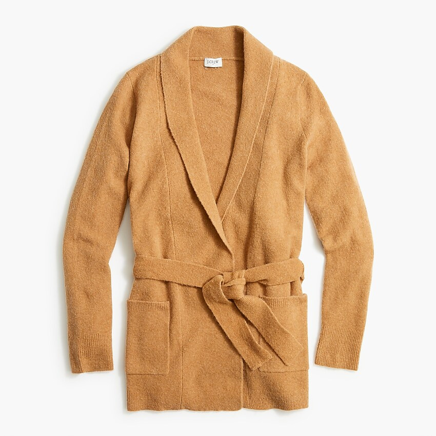 Wrap cardigan sweater in extra-soft yarn | J.Crew Factory