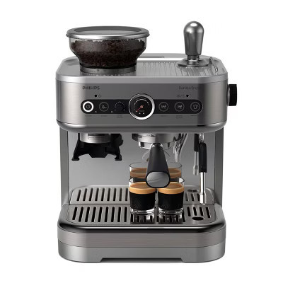Philips Barista Brew Semi-Automatic Espresso Machine with Milk Frother, Stainless Steel: 2-Year Warranty, 1350W, Dishwasher-Safe Parts | Target