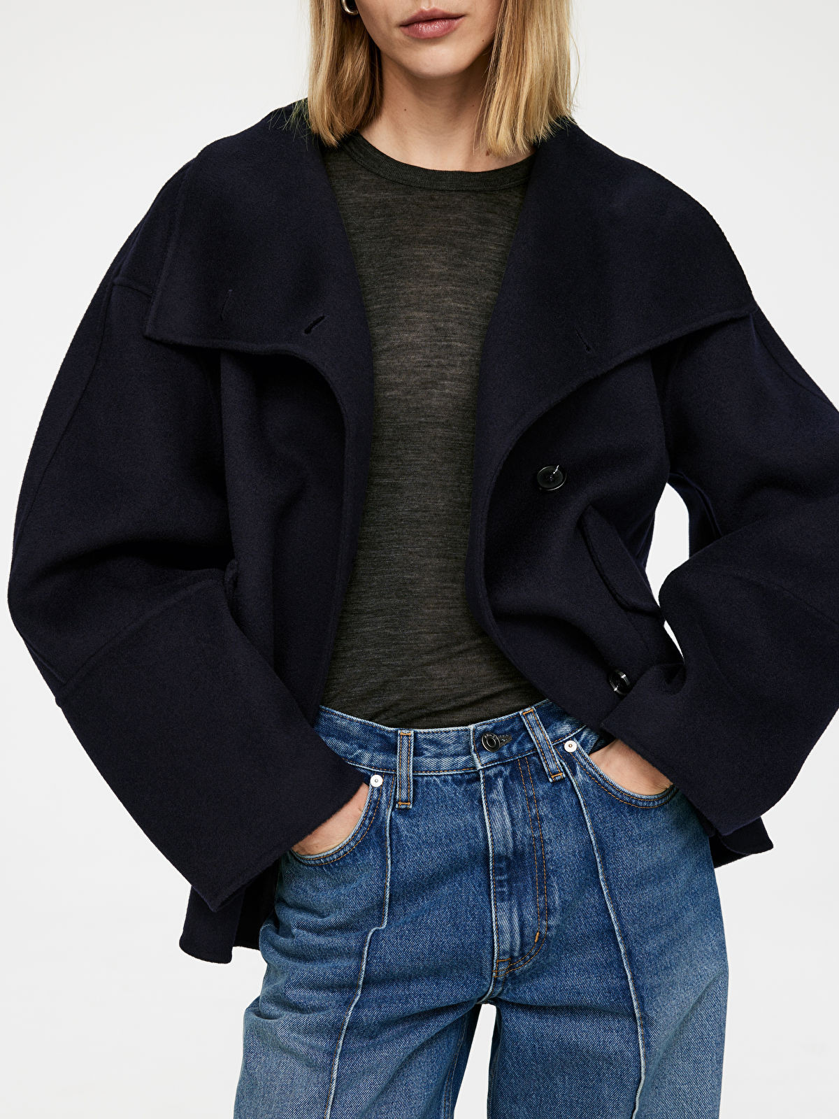 Doubleface-Jacke aus Wollmischung | Arket EU