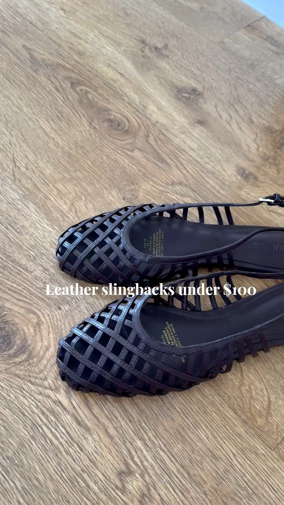 Leather slingbacks under $100 - so chic and true to size 

#LTKSaleAlert #LTKSeasonal