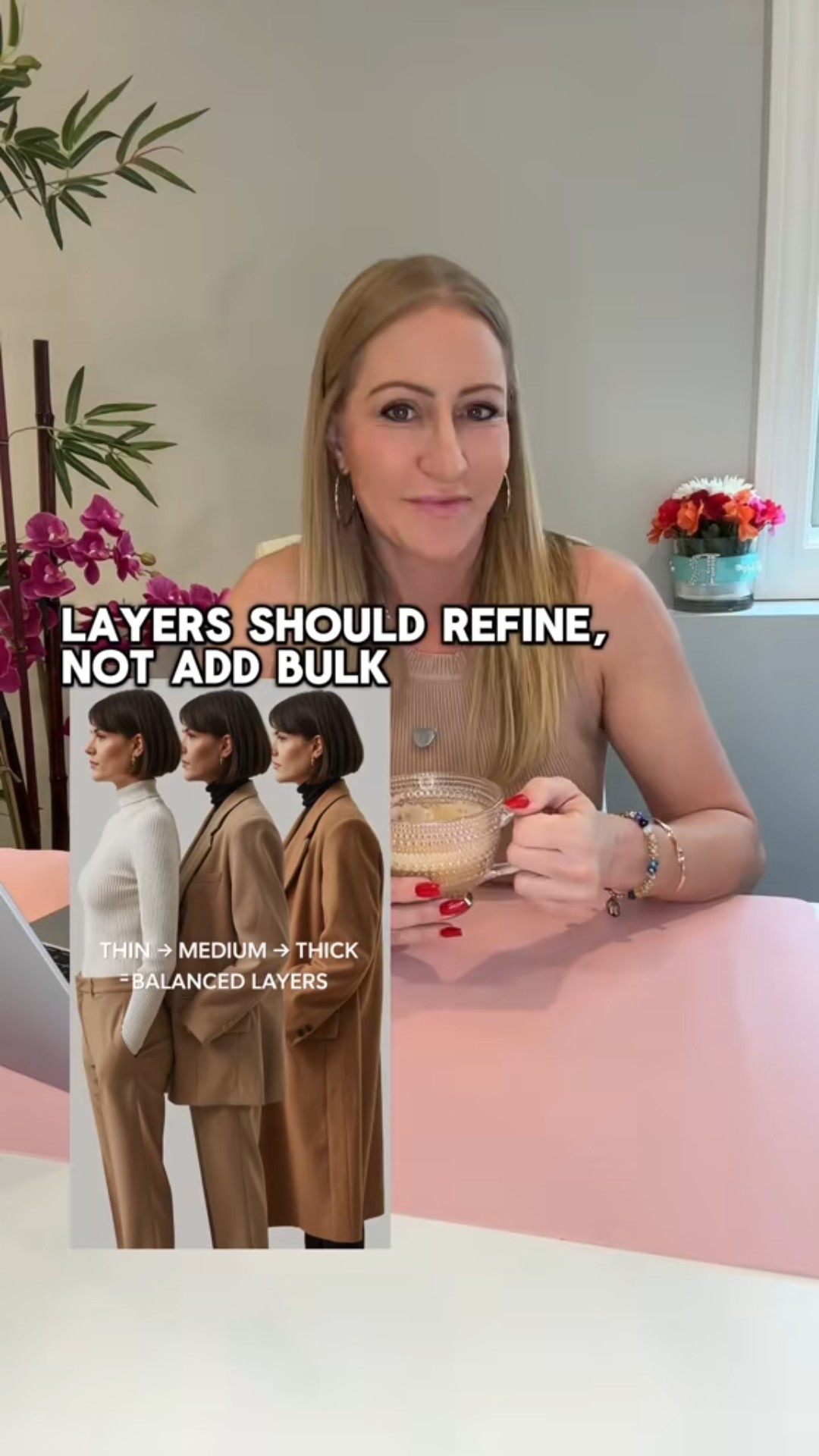 Struggling with layers that look bulky instead of chic? The key is thin-to-thick layering. Start with a slim base (turtleneck or blouse), add structure with a blazer or jacket, and finish with a coat that’s longer and slightly heavier. Mixing textures adds depth while keeping your silhouette refined.
Save this formula for your fall outfits 🍂 and shop my layering essentials. 

#FallFashion2025 #LayeringTips #EffortlessStyle #FashionOver40 #WardrobeWisdom #ChicLayering #FallOutfitIdeas #FashionTipsForWomen

#LTKStyleTip #LTKSeasonal #LTKOver40