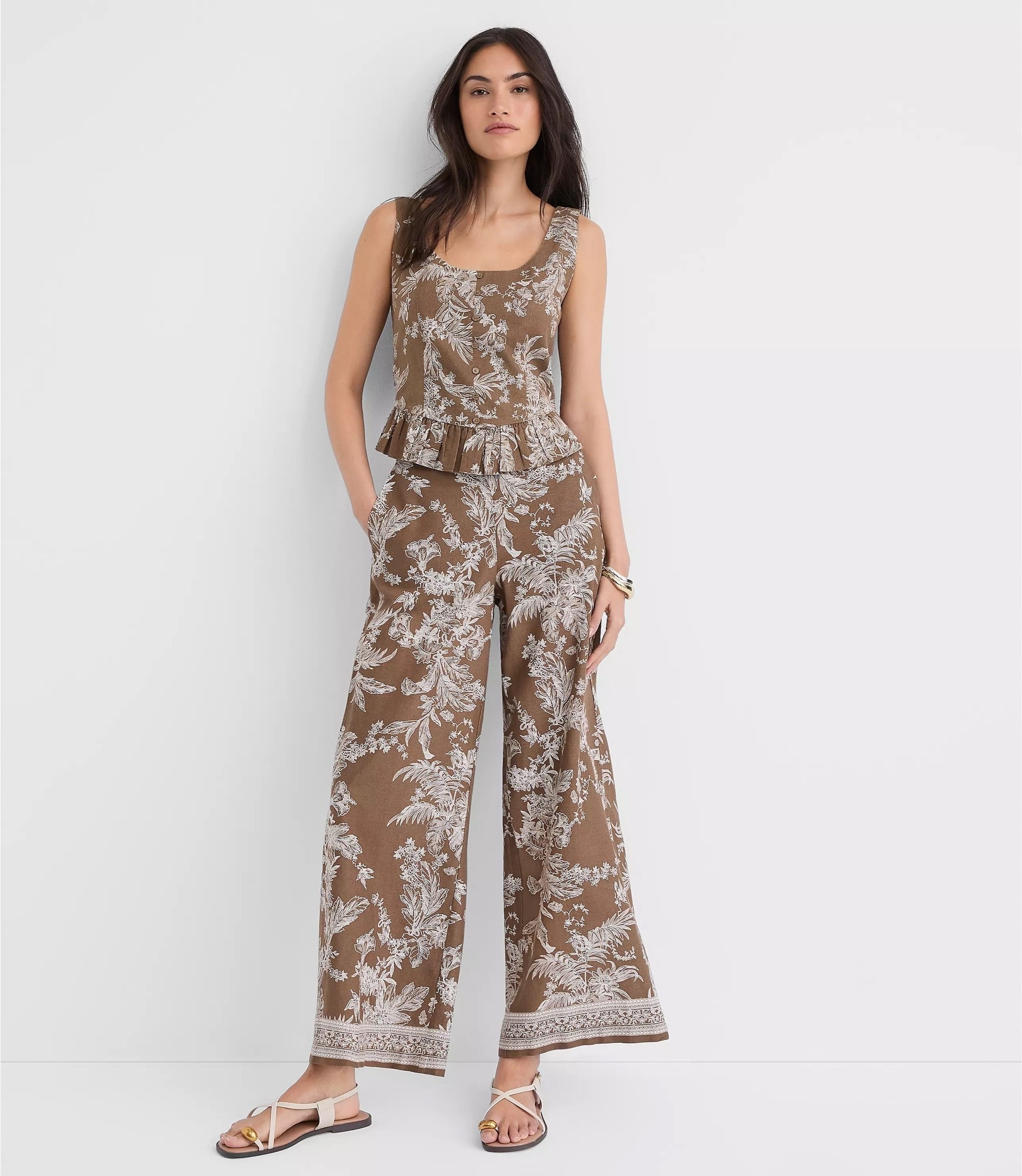 in love with this outfit and its linen & cotton