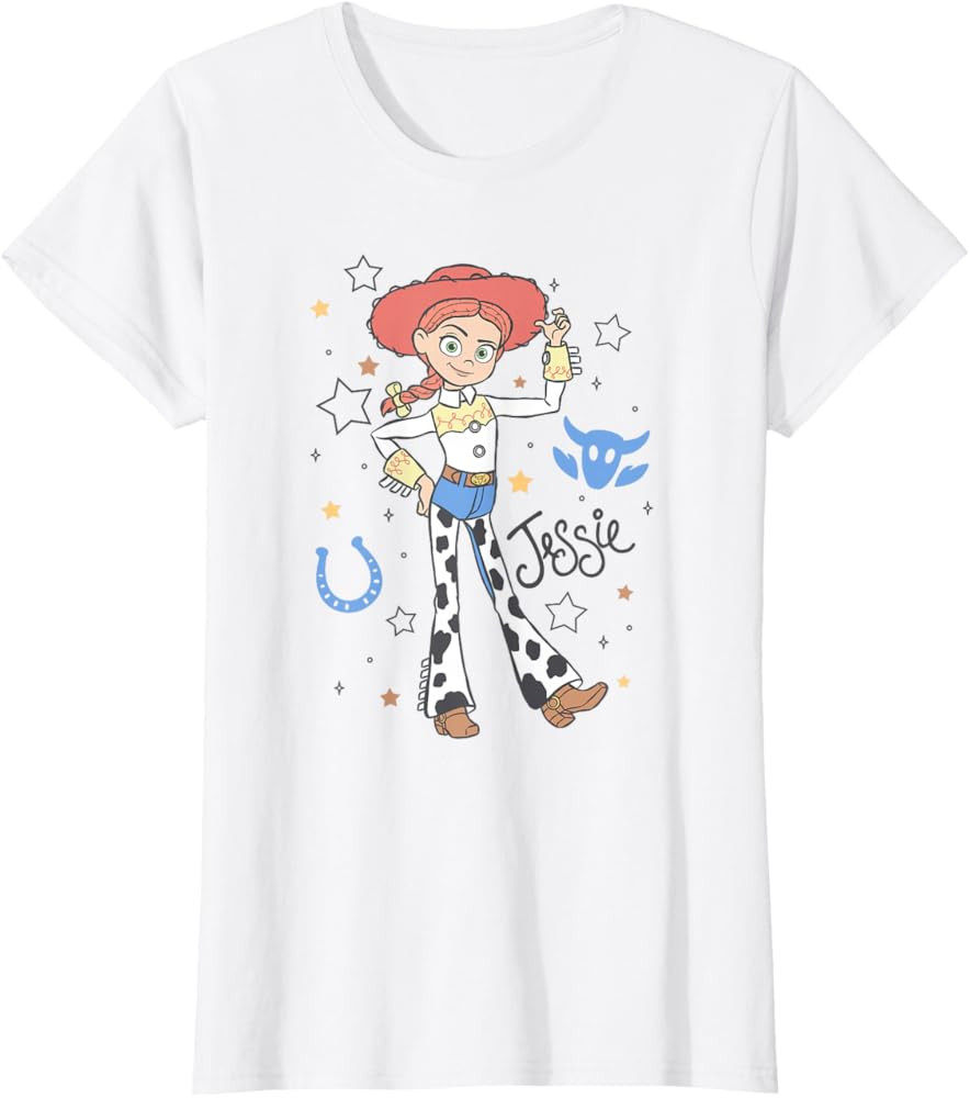 Disney Pixar Toy Story Jessie's Signature Portrait T-Shirt | Amazon (US)