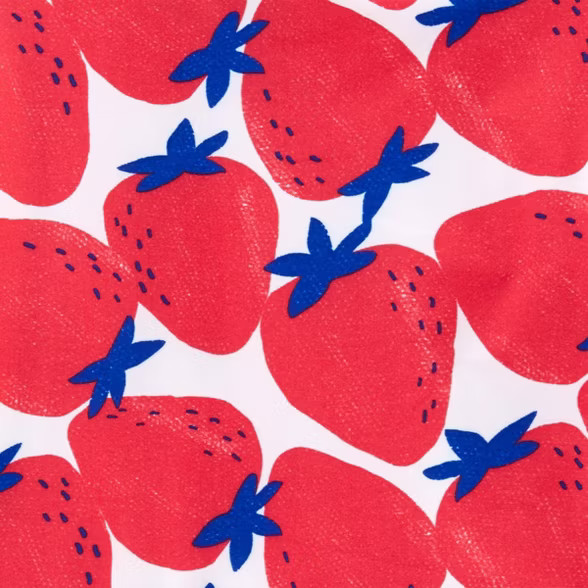 Toddler Girls' Strawberry Print Rash Guard Set - Just One You® made by carter's Berry Red | Target