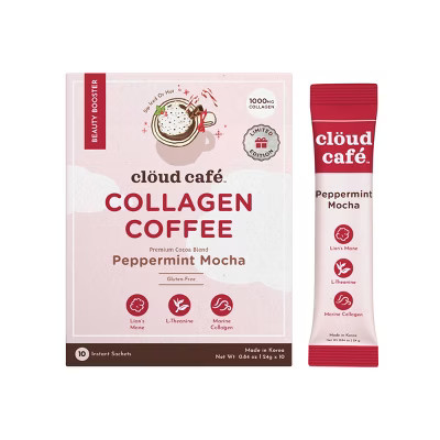 Cloud Cafe Beauty Booster 10ct - Peppermint Mocha | Target