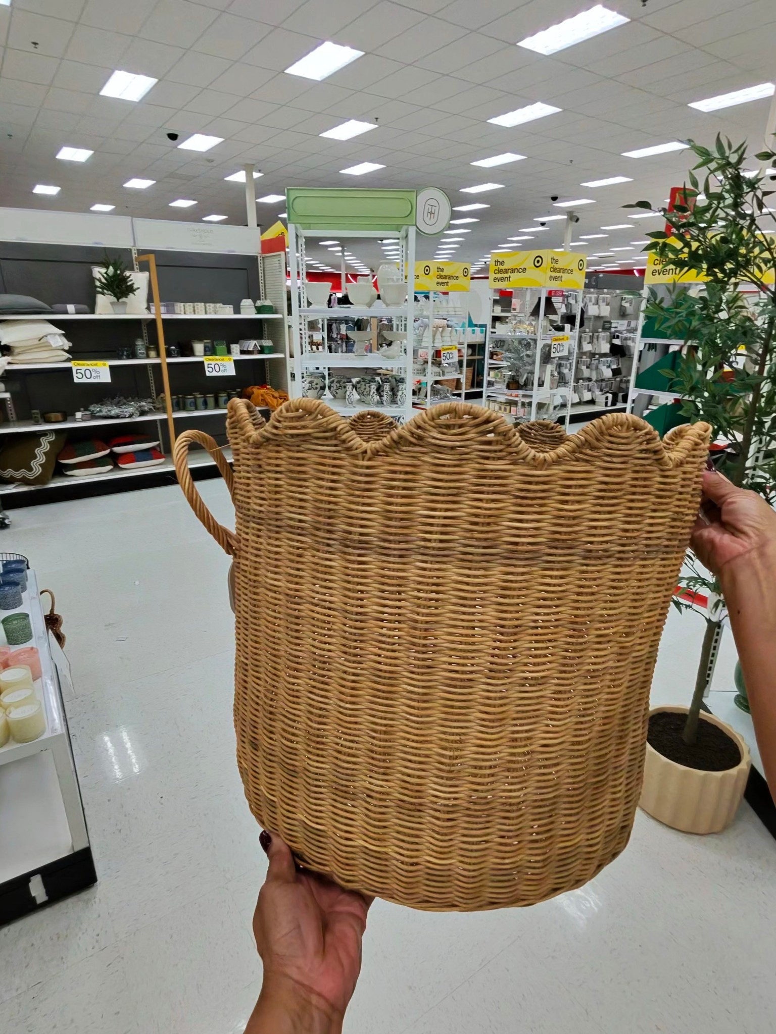 Home Finds at @Target 

Scalloped Edge Woven Natural Basket 

#LTKSpringSale #LTKHome