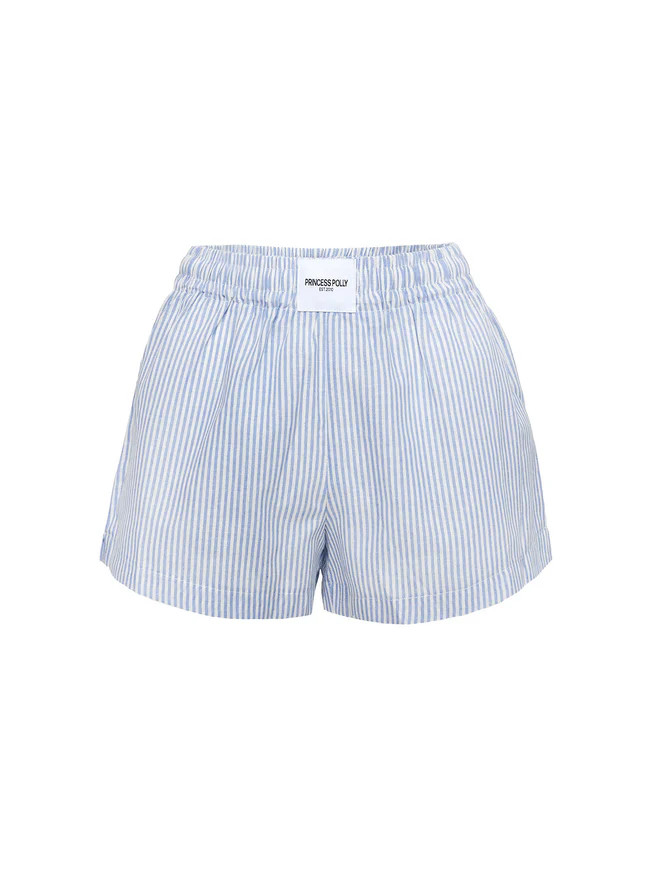 Sincar Boxer Shorts Blue / White Stripe | Princess Polly US