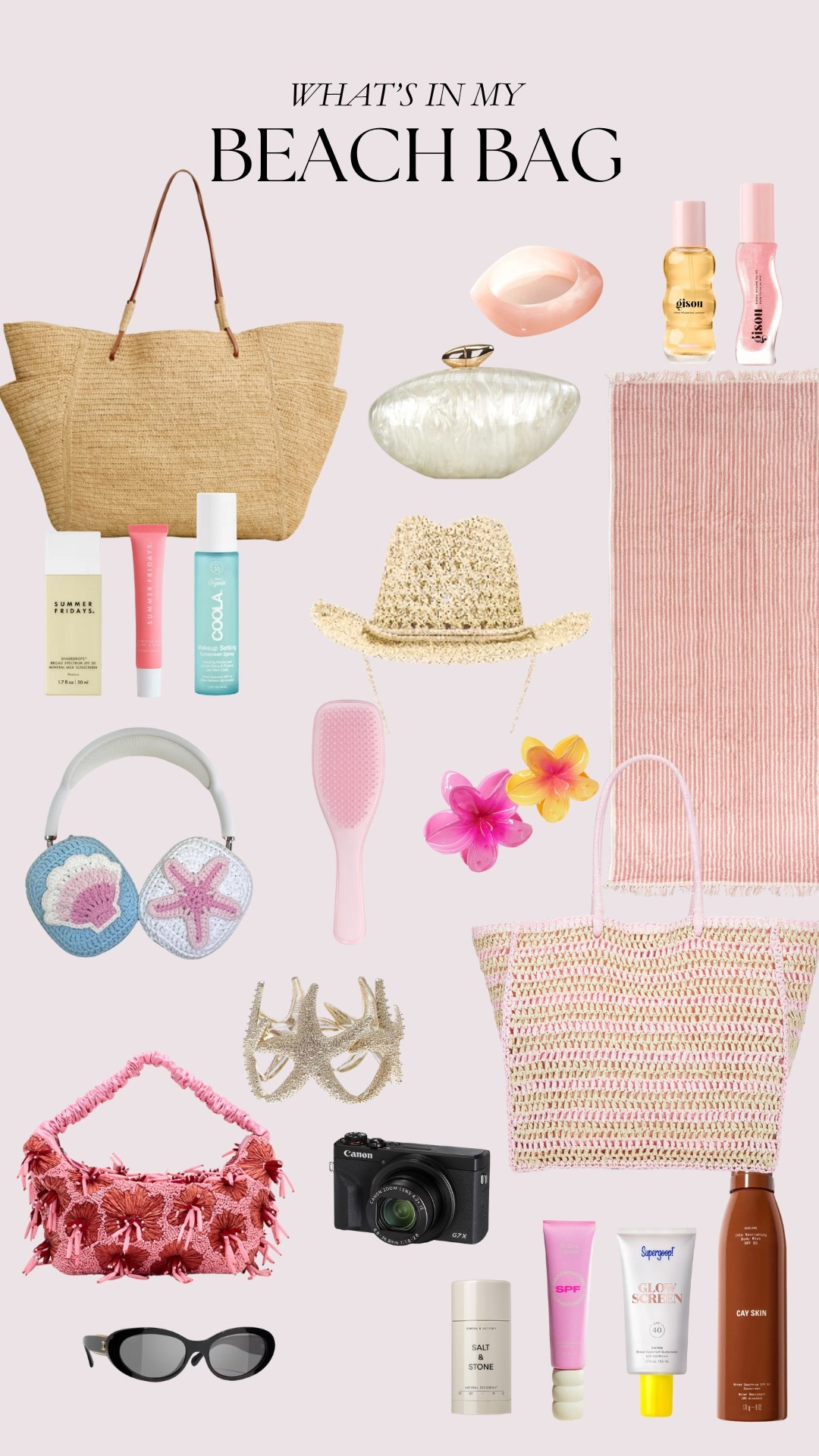 what’s in my beach bag recently 🌸🐚🌞

#LTKSeasonal #LTKSwim #LTKSummerEdit