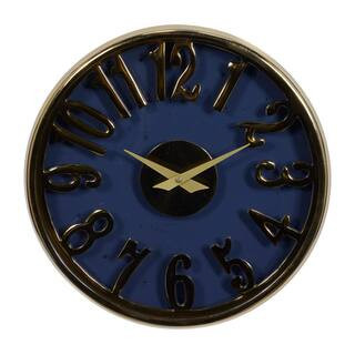 Blue Aluminum Coastal Wall Clock, 12" x 12" x 4" By Ivory And Iris | Michaels® | Michaels Stores