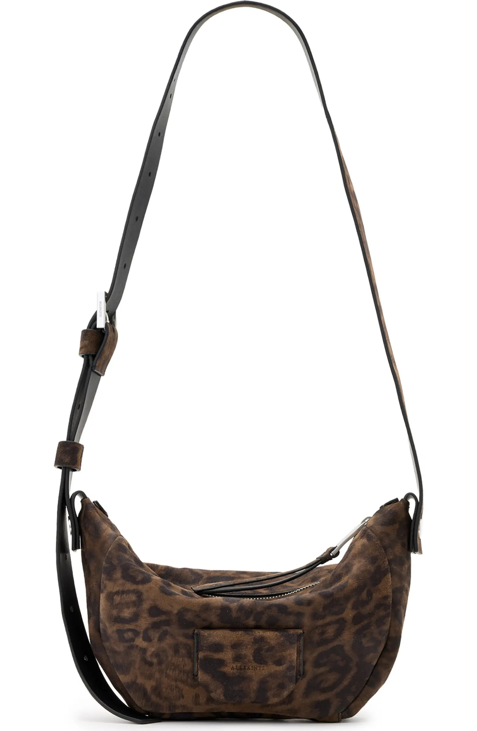 Madea Leopard Suede Shoulder Bag | Nordstrom