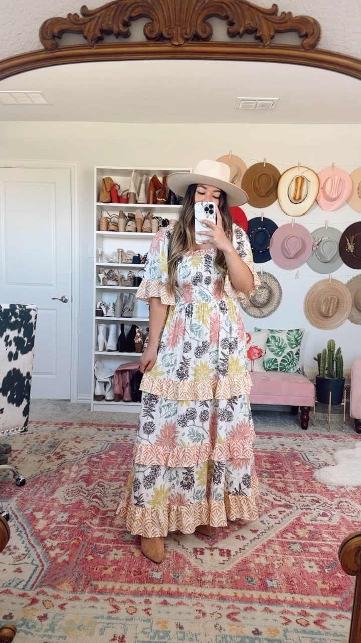 Stay Awhile Ivory Floral Print Maxi Dress - wearing medium

Red dress haul, fall wedding guest dress, fall wedding guest outfit, fall outfits, teacher outfits, fall dresses, work outfit, maxi dress, fall floral dress, fall ruffle dress, fall family photoshoot outfit, fall family photo dress, fall outfit, fall dress, square neckline dress, butterfly sleeve dress, smocked dress, summer to fall outfit, summer to fall dress, fall look, fall style, fall fashion 

#LTKstyletip #LTKmidsize #LTKSeasonal