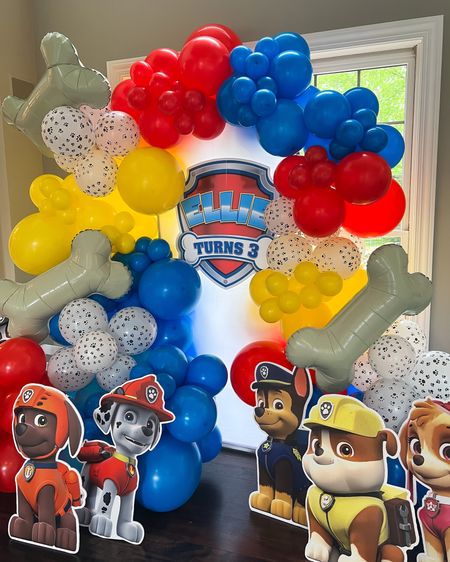 Ballons by @inspiredballoondesigns — the exact signs I linked that I bought separately!!! 🐾🐶 

Paw patrol party. Paw patrol birthday party. Birthday theme. Toddler birthday party ideas. Paw patrol balloon arch. Paw patrol balloons. Paw patrol yard signs. Birthday party decorations. 

#LTKfamily #LTKkids #LTKbaby