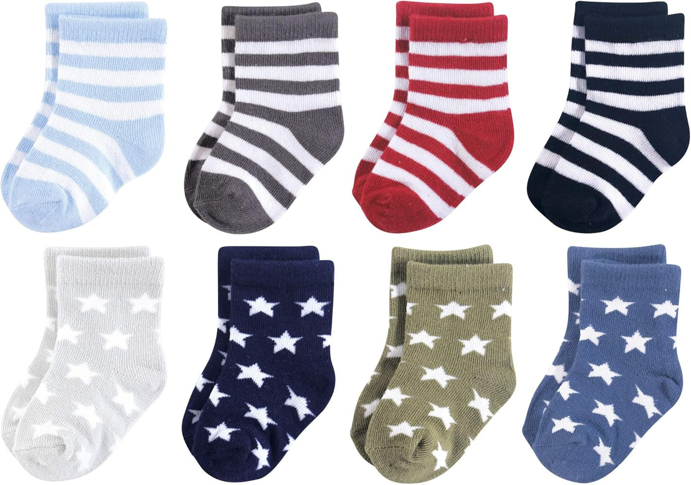 Luvable Friends Unisex Baby Fun Essential Socks | Amazon (US)