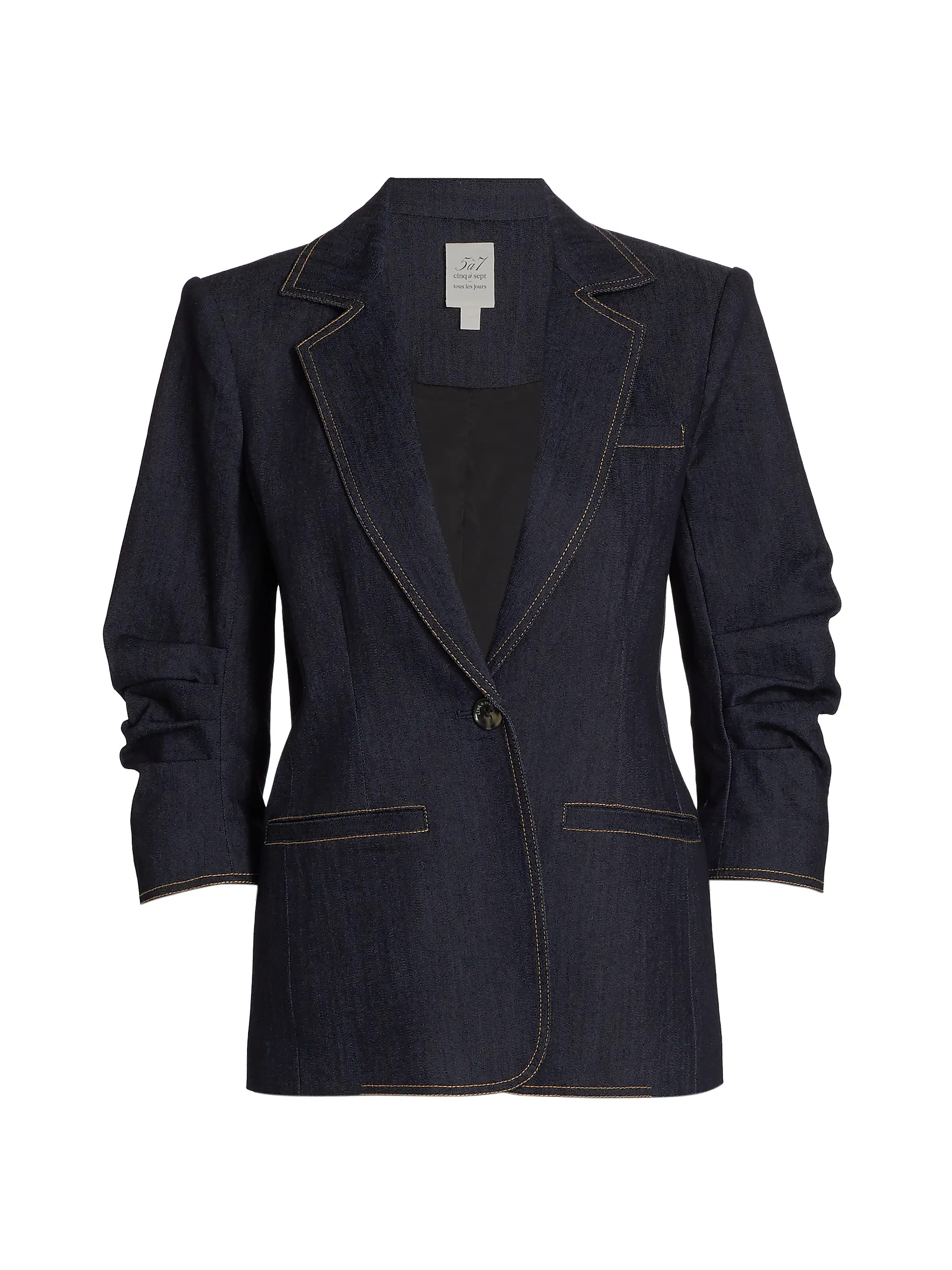 Khloe Denim Blazer | Saks Fifth Avenue
