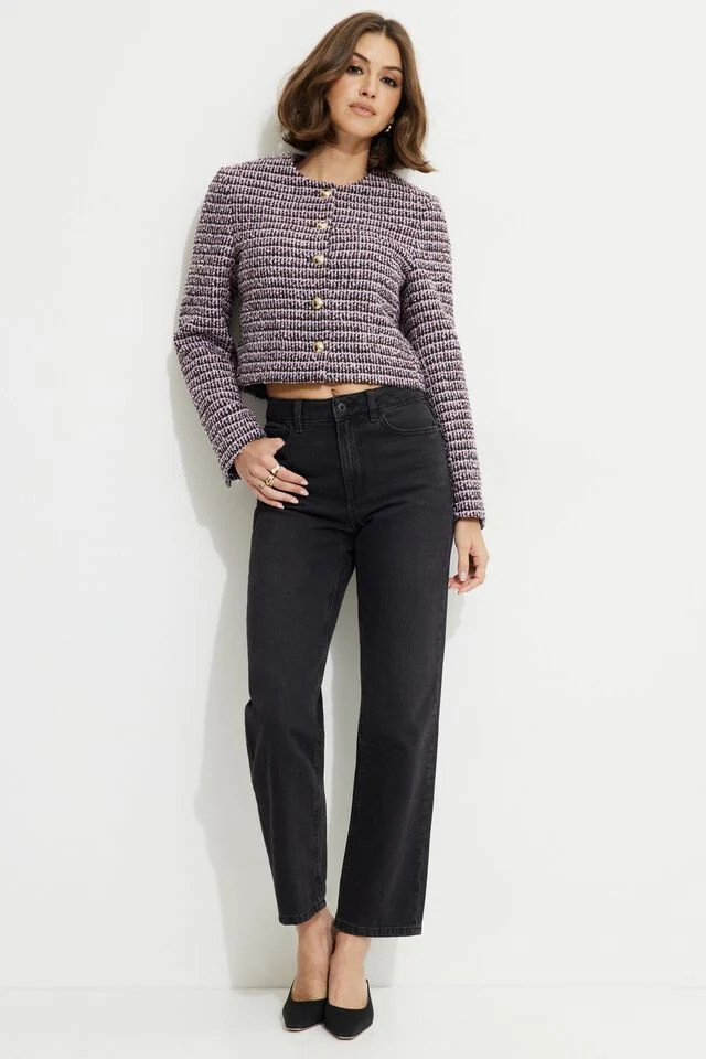 Margaux Tweed Blazer | Dynamite Clothing