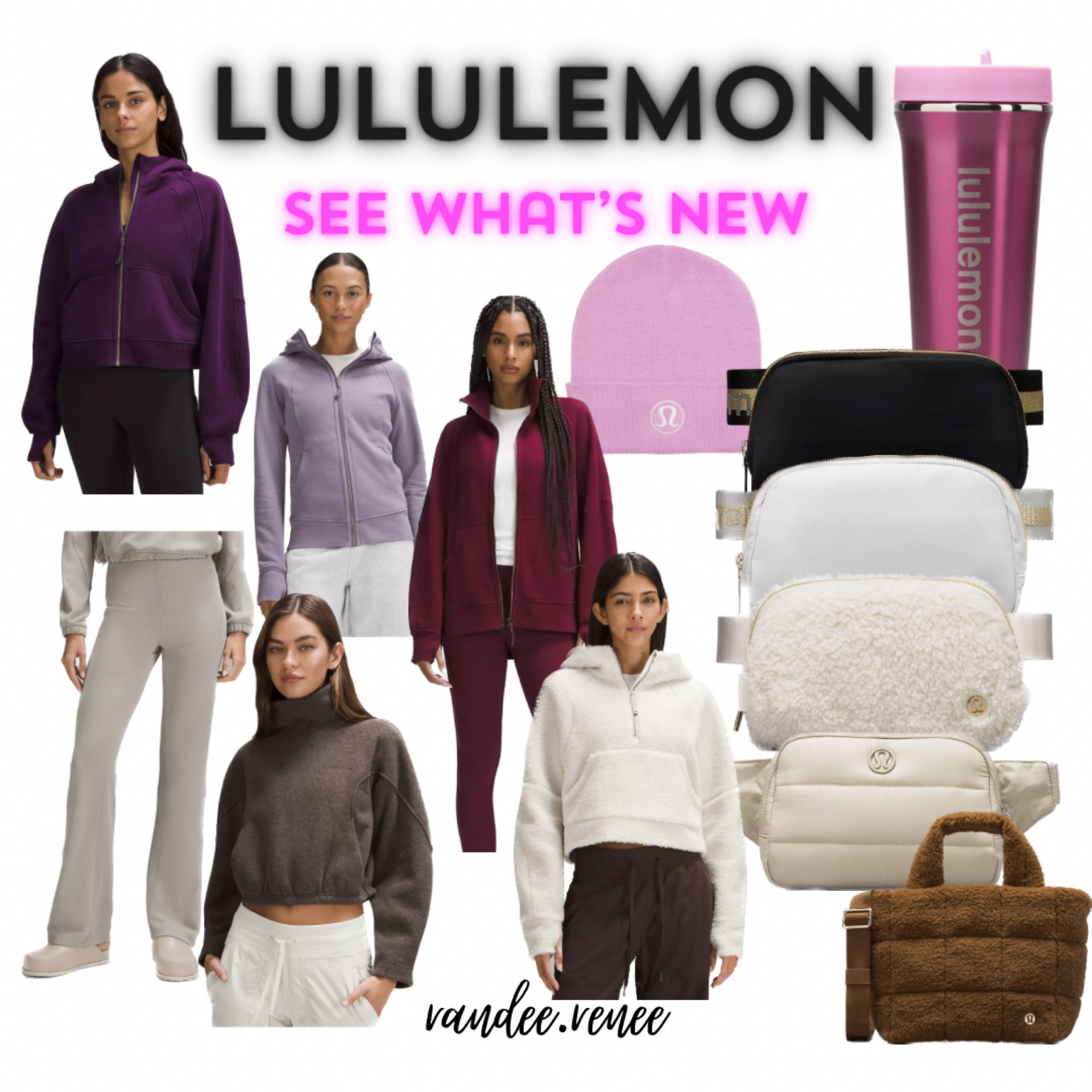 See what’s new and some old favorites! Lululemon just dropped some Amazon new zip-front pants, fleece crossbody bag and much more! There are some great gift ideas for the girl or the woman/women on your list! I love the gold on the white and black belt bags, the Sherpa style tops and bags & of course the new oversized scubas! These are a must see!

#LTKstyletip #LTKU #LTKGiftGuide
