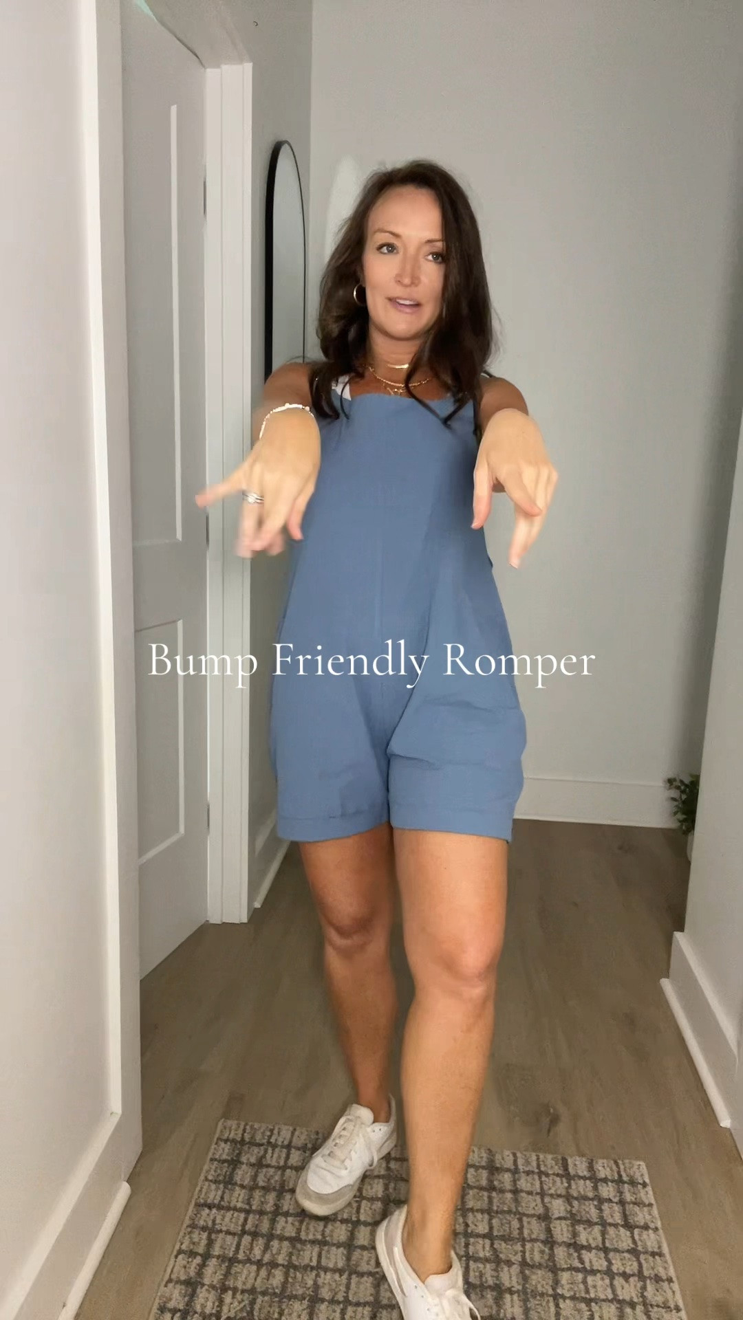 The cutest bump friendly cotton overalls / romper / jumper 🩵 comes in so many other colors! 

Womens fashion. Summer vibes. Casual and comfy. Style. OOTD

#LTKmomlife #LTKBump #LTKBaby