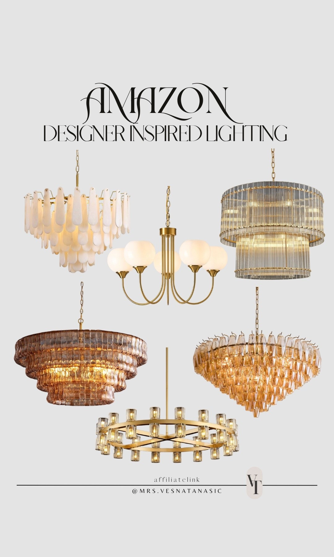 Designer inspired lighting from Amazon! 

@amazon #founditonamazon #amazonhome #lighting 

#LTKHome #LTKSeasonal #LTKSaleAlert