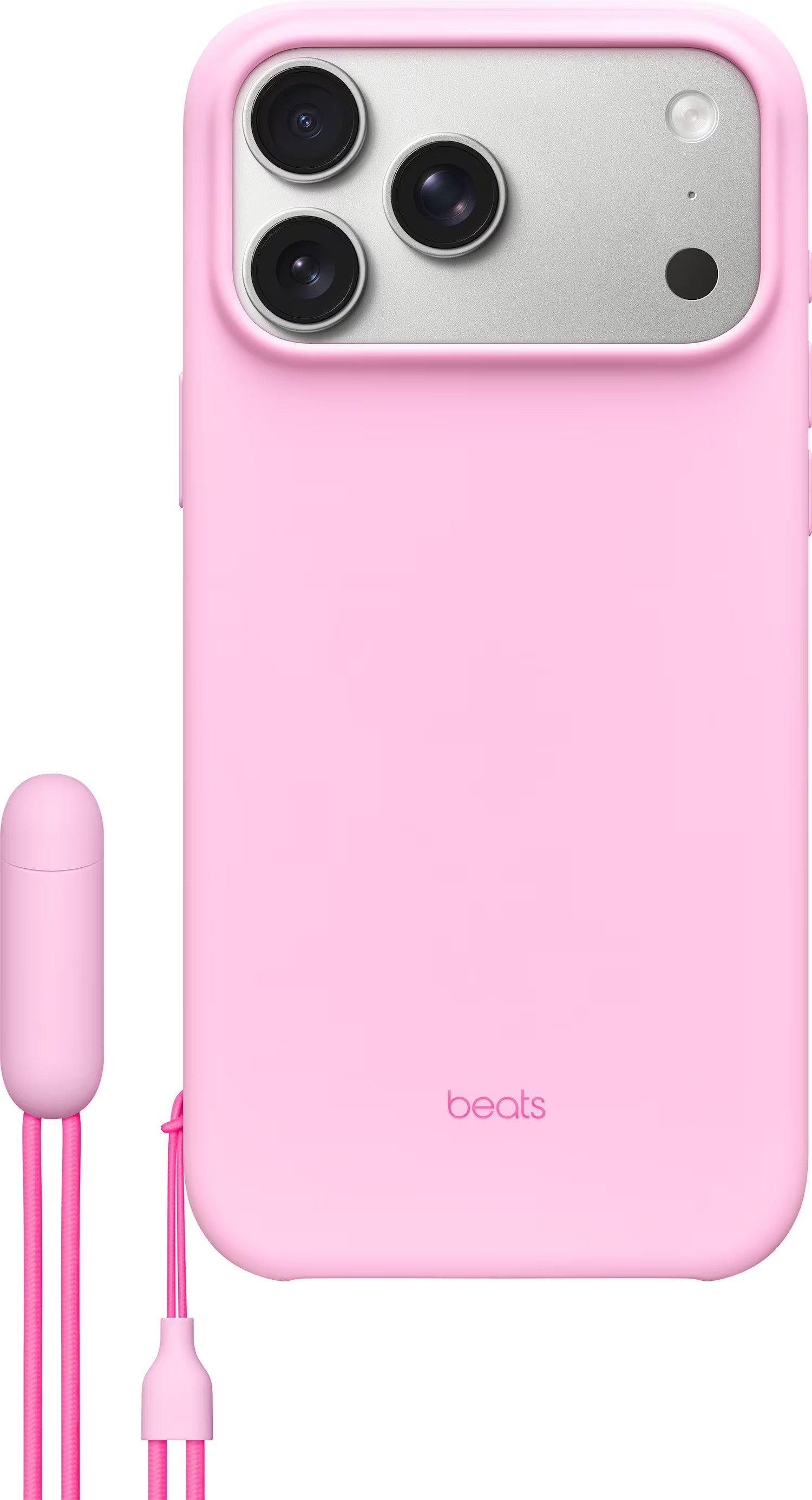 Beats - iPhone 17 Pro Max Kickstand Case with MagSafe and Camera Control - Pebble Pink | Best Buy U.S.