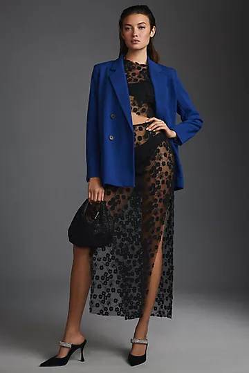 Maeve Double-Breasted Blazer | Anthropologie (US)