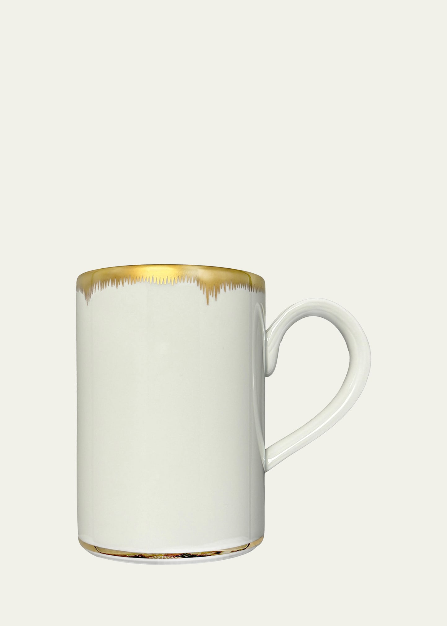 Mottahedeh Chelsea Feather Gold Mug, 8 oz. | Bergdorf Goodman