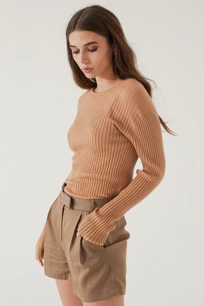 Ribbed Cashmere | Almina Concept