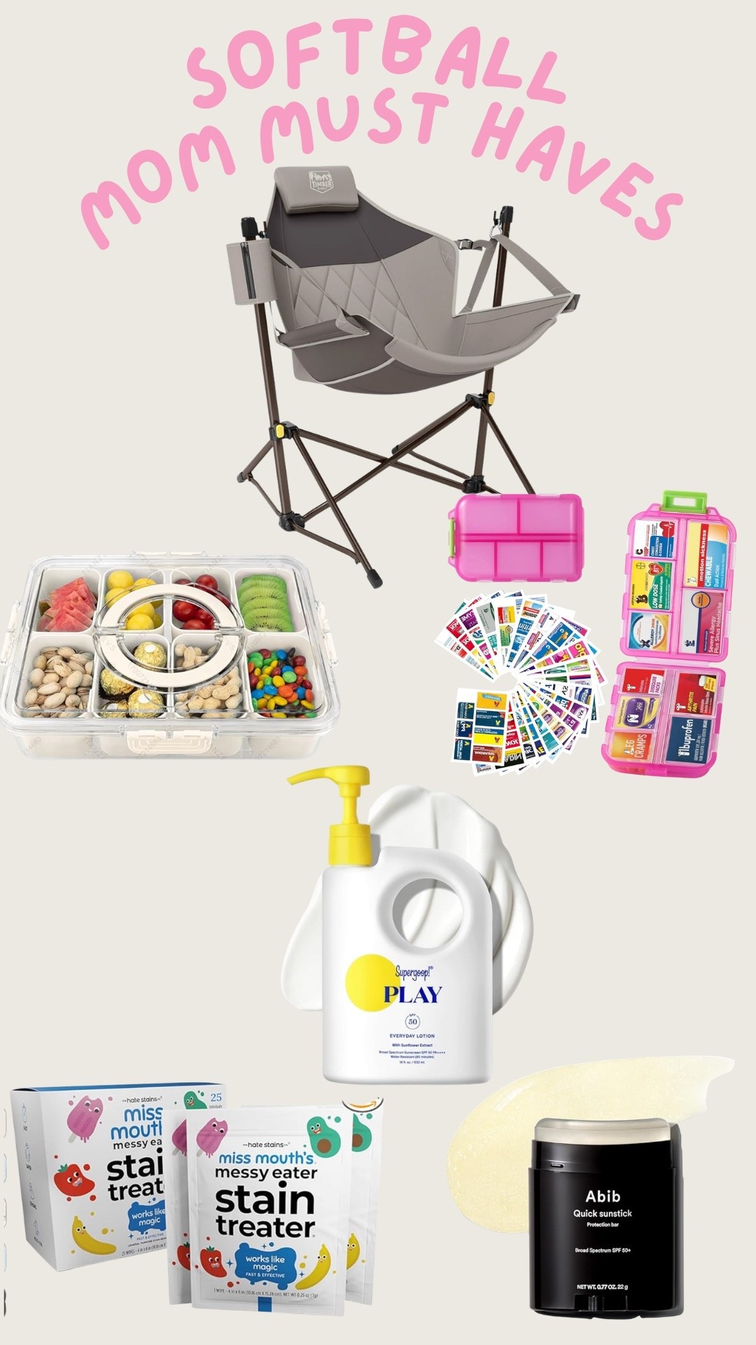 Softball mom must haves! 

#LTKdayinmylife #LTKmomlife #LTKootd