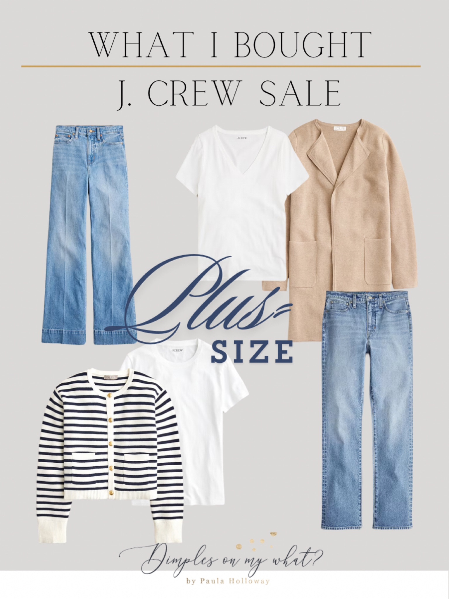 I.Crew is fast becoming my go-to size-inclusive brand for classic plus-size fashion and they’re having a sale! I grabbed another color of the Juliette cardigan, a plus-size lady jacket sweater, and some plus-size jeans to try on. 



#LTKover40 #LTKsalealert #LTKplussize