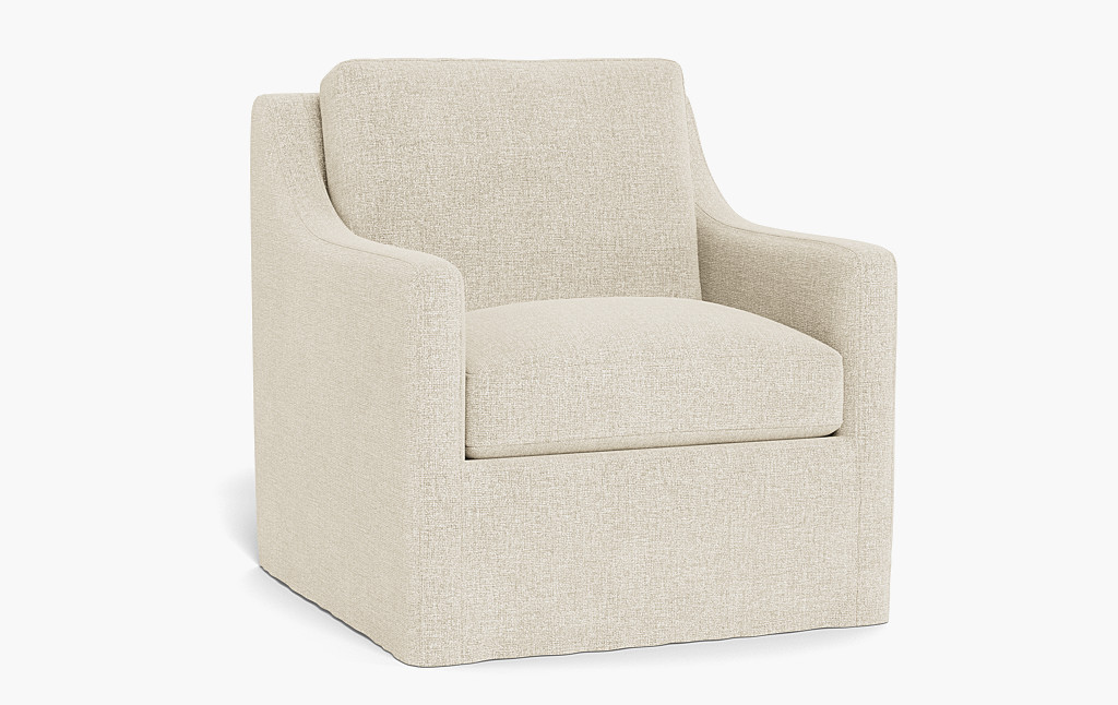 Ella Slipcovered Petite Chair | Interior Define