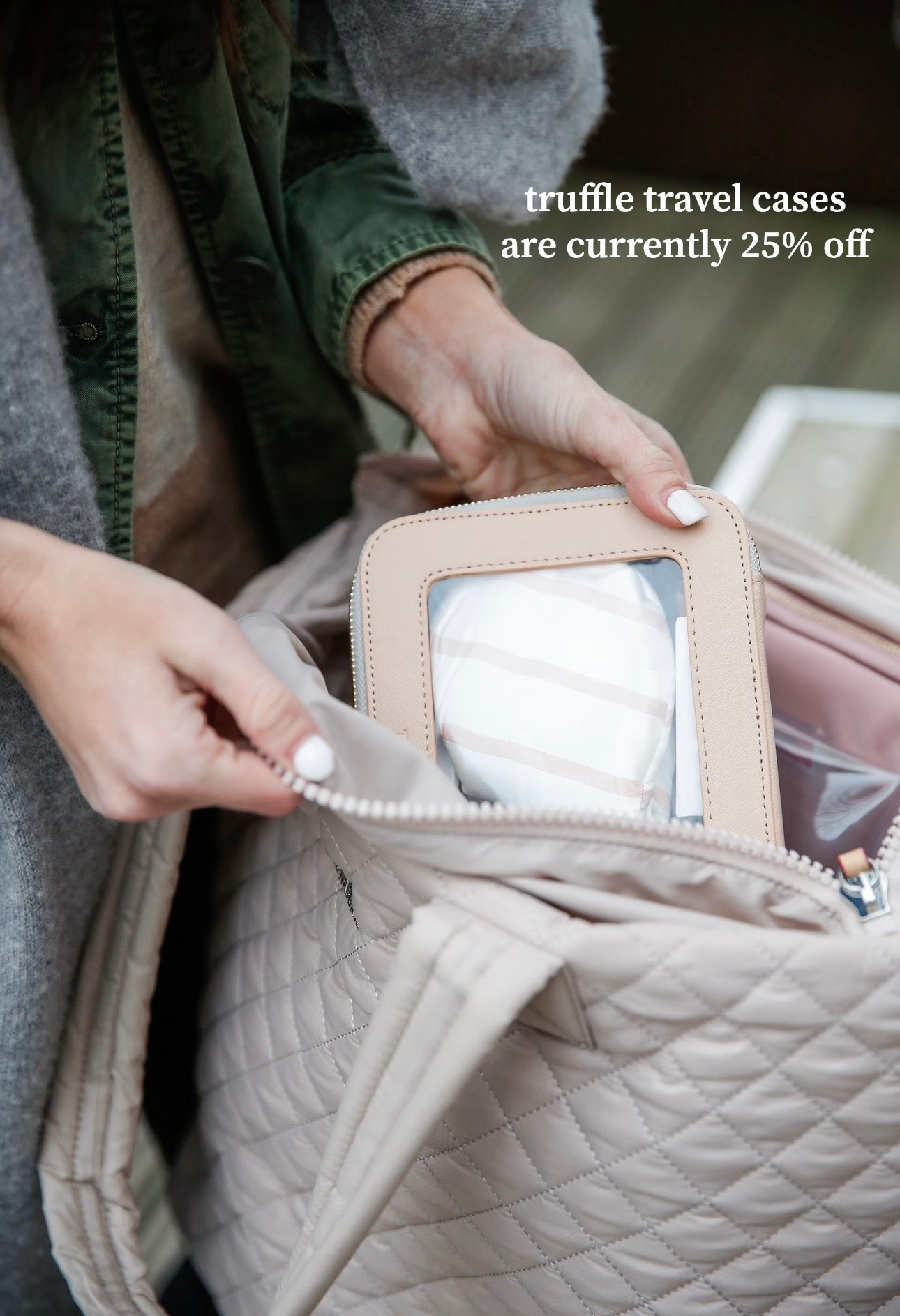 Truffle travel cases and pouches are currently 25% off 🙌🏼

#LTKCyberWeek #LTKTravel #LTKFindsUnder100