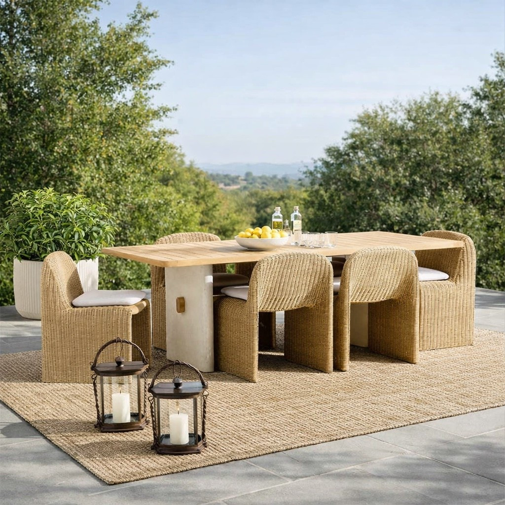 Effortless Outdoor Dining, Styled to Feel Like a Getaway ✨

Warm textures, cozy seating, and that golden-hour glow — everything you need to host beautifully at home.

Shop the space below!!!!! ☀️🌻

#LTKSeasonal #LTKU #LTKHome