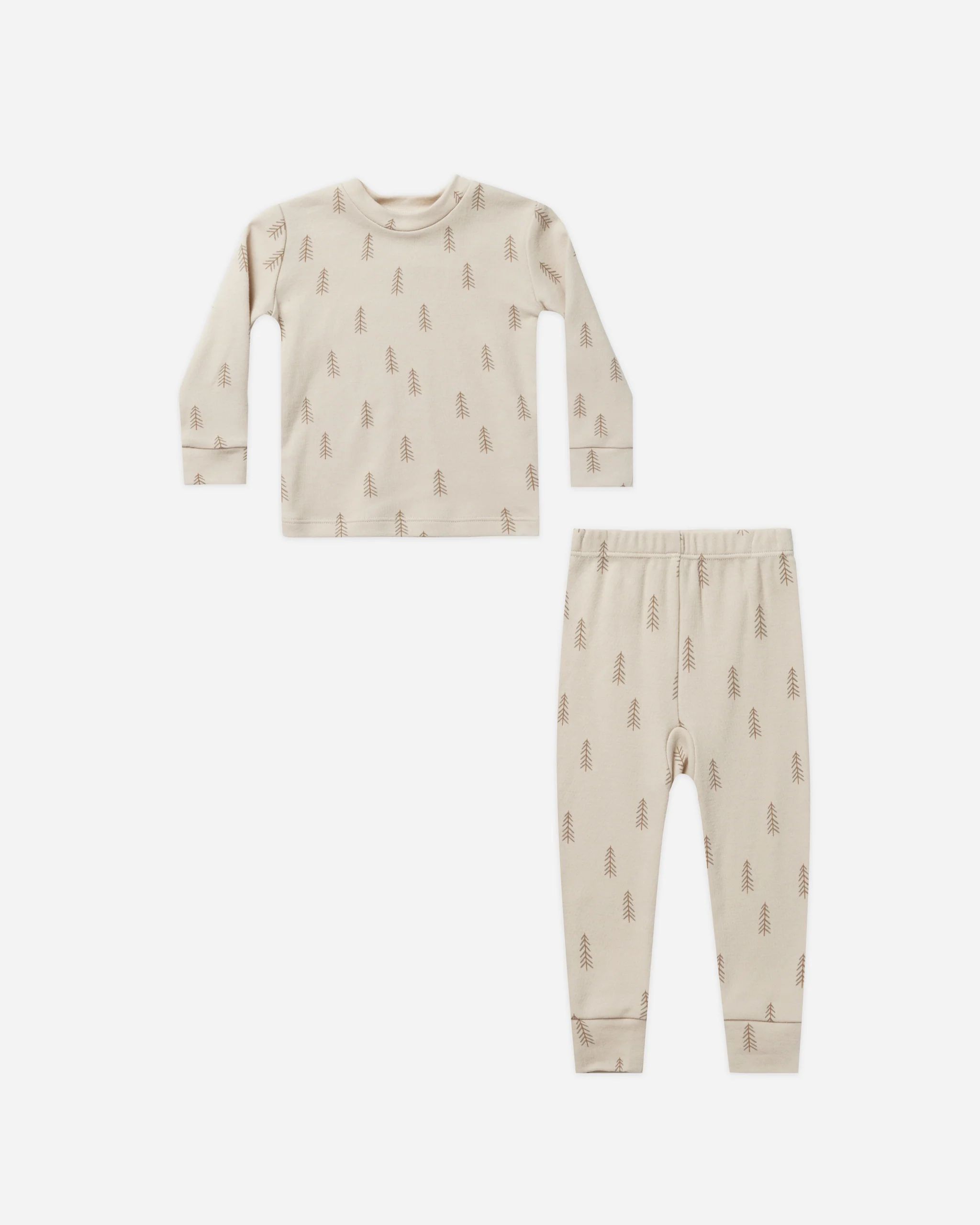 Organic Pajama Set || Trees | Rylee + Cru