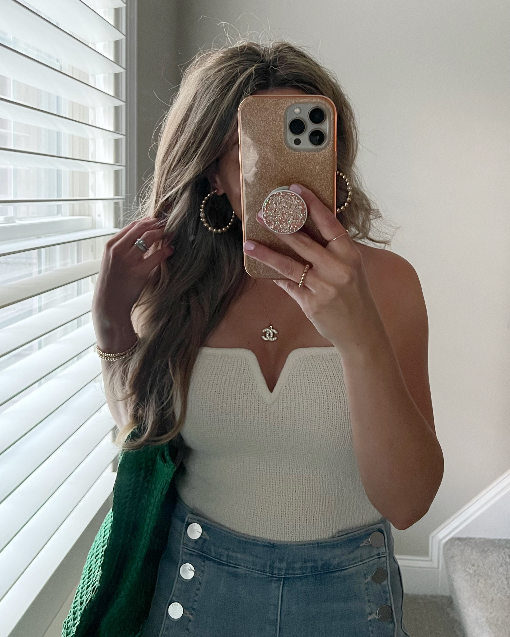 Oversized hoop earrings

#LTKstyletip #LTKFind #LTKunder50