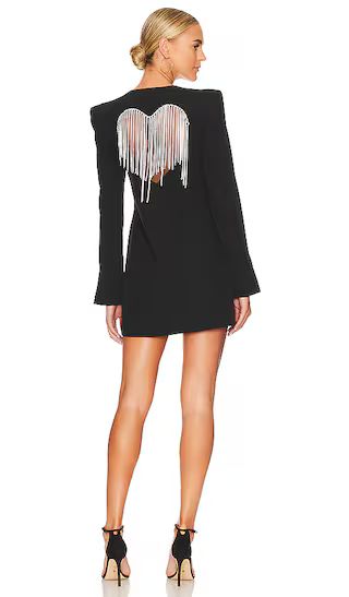 Dixie Dress in Black Crystals | Revolve Clothing (Global)