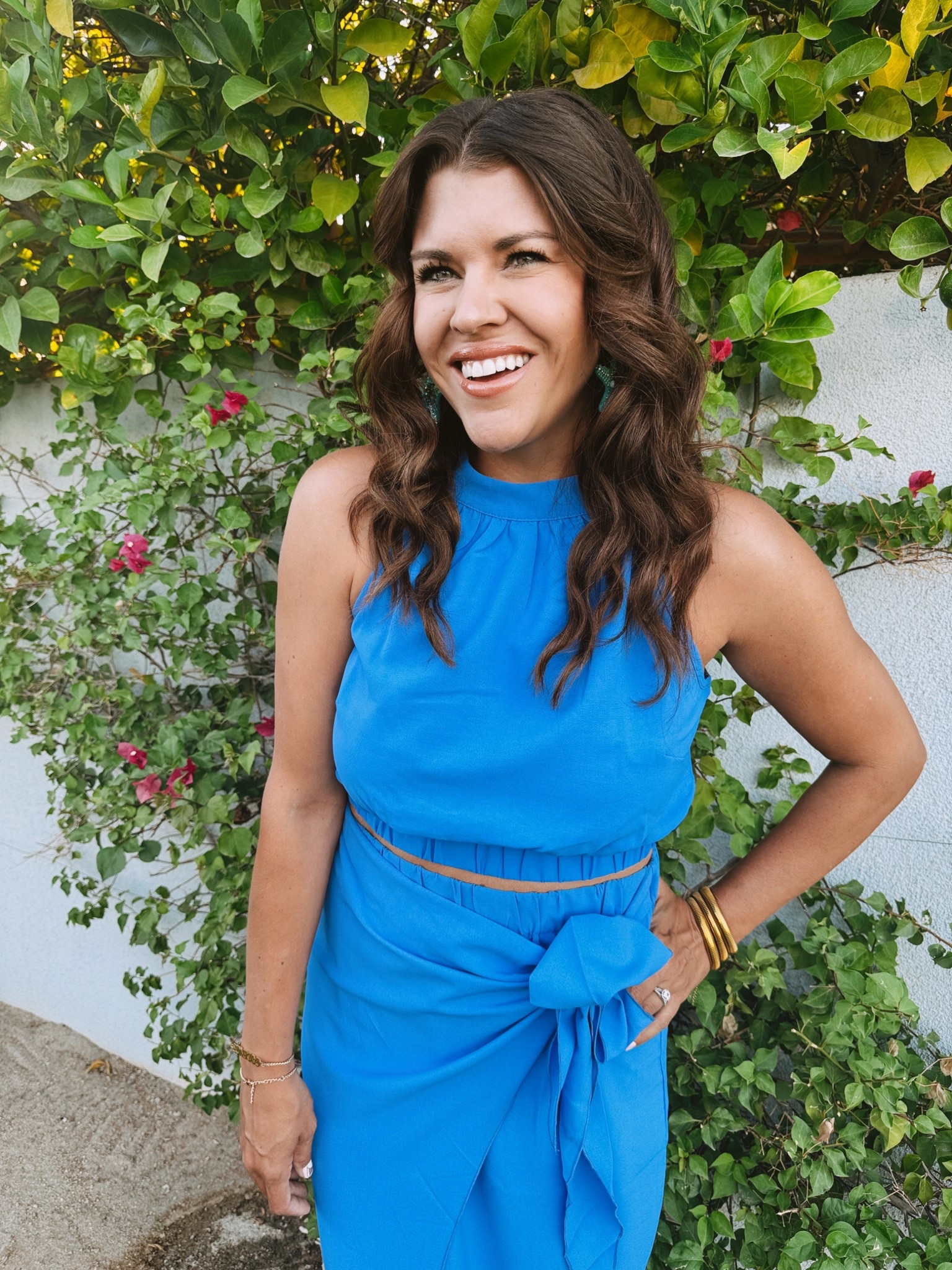 Matching sets just make life easier — instant outfit, zero effort 💙 Loving this blue skirt + top set from Amazon for brunch, date nights, or vacation.

#LTKStyleTip #LTKMidsize #LTKFindsUnder50