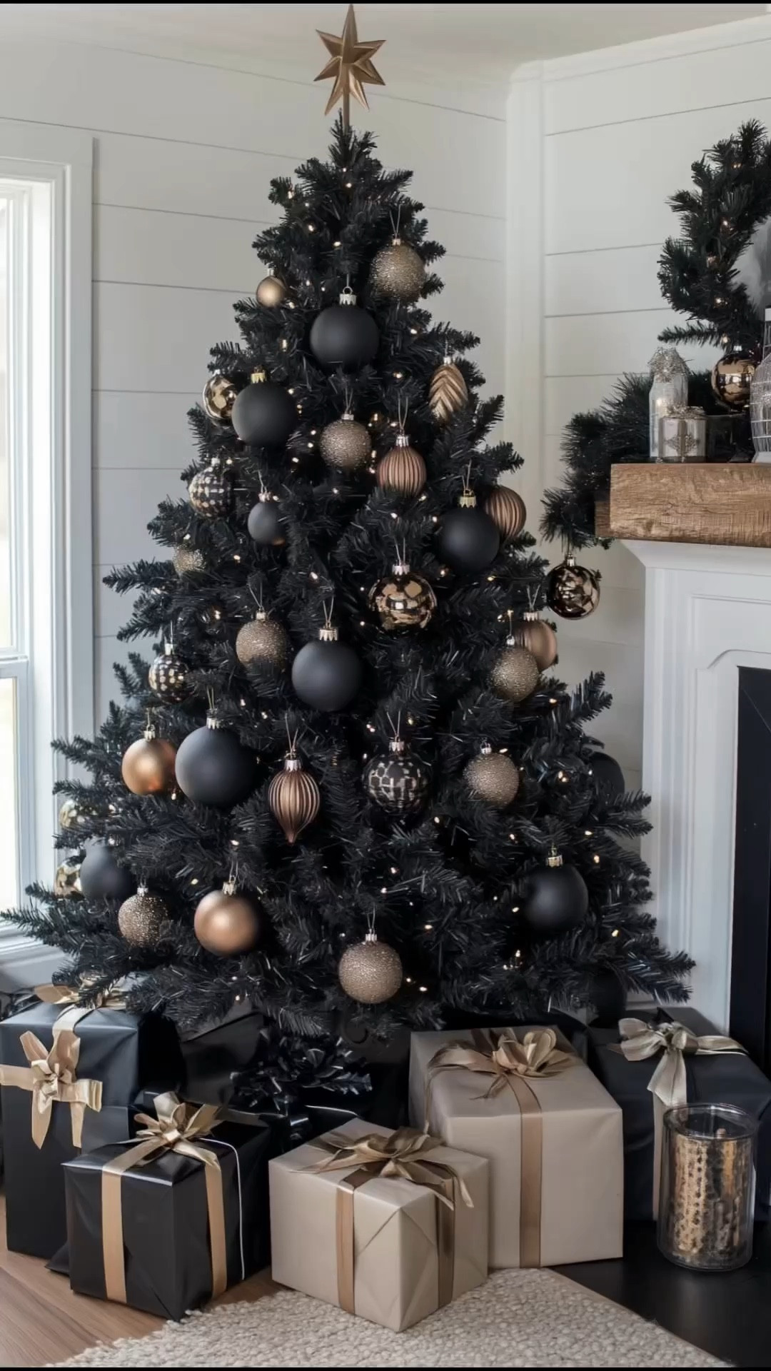We are going BOLD this year! I can’t wait to breakaway from the traditional green, gold and red tones. If you’re feeling adventurous - shop this look!

#Christmas #bold #christmastree #ornament #holidaydecor #christmasdecor #blacktree #monochrome #rosegold #brass #matteblack 

#LTKSeasonal #LTKHoliday #LTKHome
