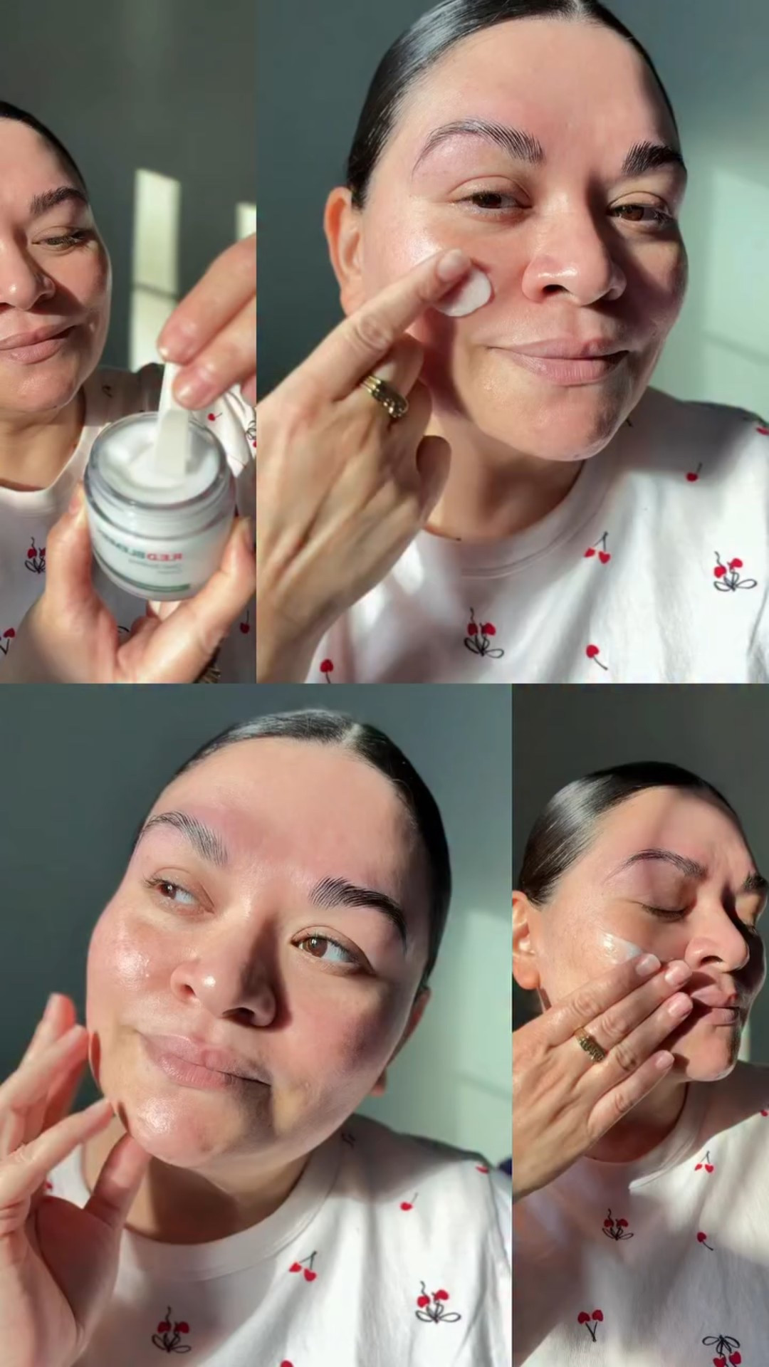 Yes that my Sensitive, dry skin in your 40s doesn’t need harsh actives — it needs calm, glow, and barrier love. 🤍
This Dr.G trio is my gentle reset:

✨ Brightening Peeling Gel to lift dull, flaky skin (no acids, no sting)
✨ R.E.D Blemish Serum to calm redness + flood skin with hydration
✨ R.E.D Blemish Cream to seal it all in with a dewy, soothed finish

Result? Smooth, plump, radiant skin that feels comfortable all day. This is my kind of “simple clean glow.”

༄˖° ✨ Effortless shopping starts with a tap—check the link in my bio

✨ All content (photos, videos, captions) is the property of @perla_gharbi. Unauthorized use is not allowed.

♡ With appreciation, Perla Gharbi ♡

#SensitiveSkinCare  #Over40Skin #BarrierRepair #KBeauty

#LTKgrwm #LTKselfcare #LTKBeauty