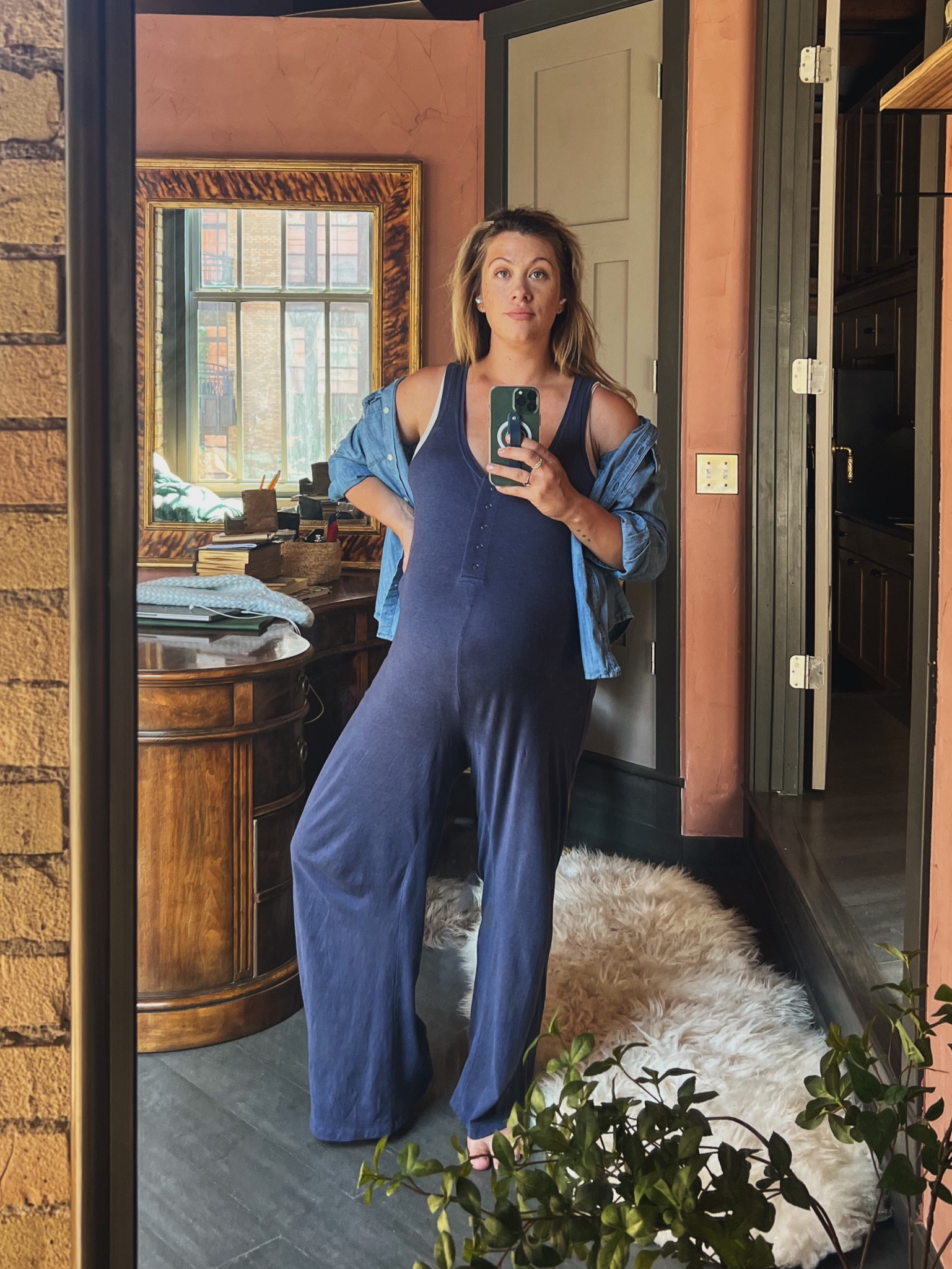 Sunday jumpsuit 💙  I bought this mere months ago and now it’s nowhere to be found on Old Navy’s site, so I’ve linked a few other options from there and else where. For what it’s worth, I’m wearing a medium and even over a great big baby bump, it’s oversized and comfortable. 

#bump #bumpfriendly #bumpsuit #jumpsuit #maternity #maternitystyle #summermaternity #pregnancy #pregnancystyle #summerstyle #motherhood #parenthood #maternityjumpsuit #jumpsuit

#LTKbump #LTKxNSale #LTKbaby